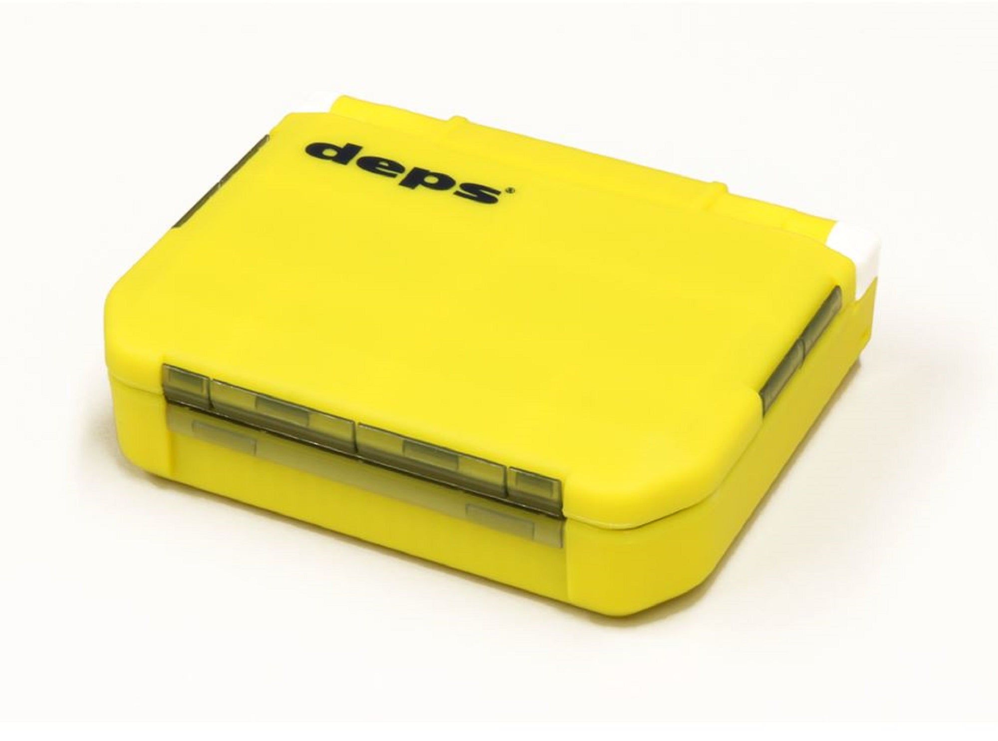 Deps 318 SD Tackle Lure Box Case Original 122 x 87 x 34 mm Yellow (4128)