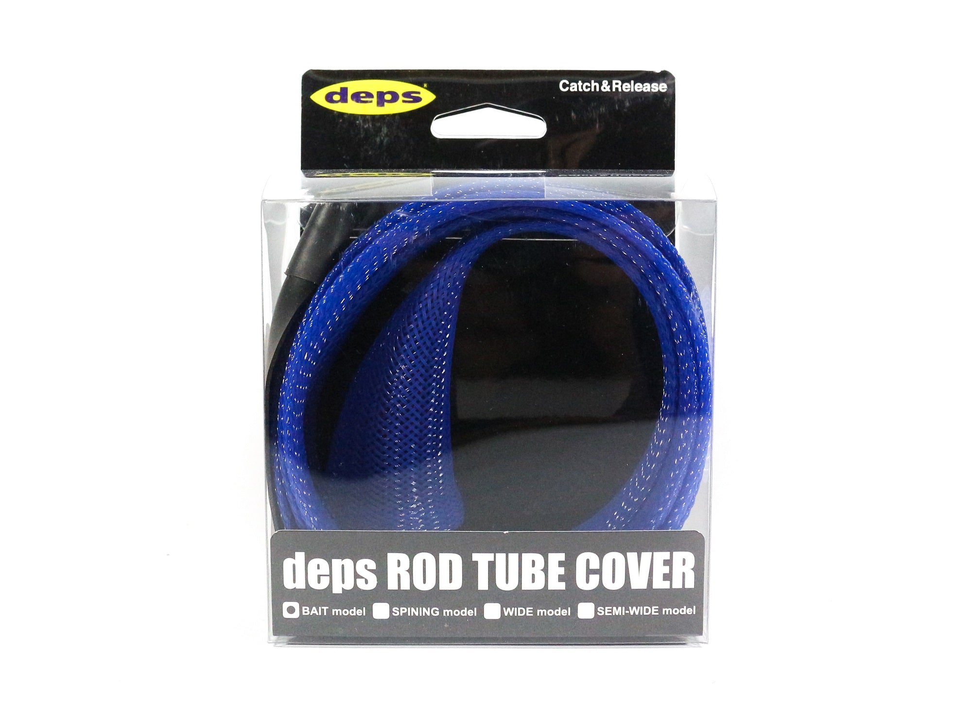 Deps Rod Tube Cover Baitcast 1600 X 30 mm Model Blue (4425)