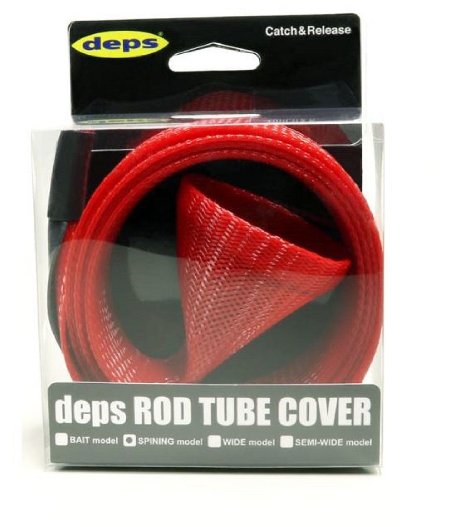 Deps Rod Tube Cover Spinning 1600 X 55 mm Model Red (4432)
