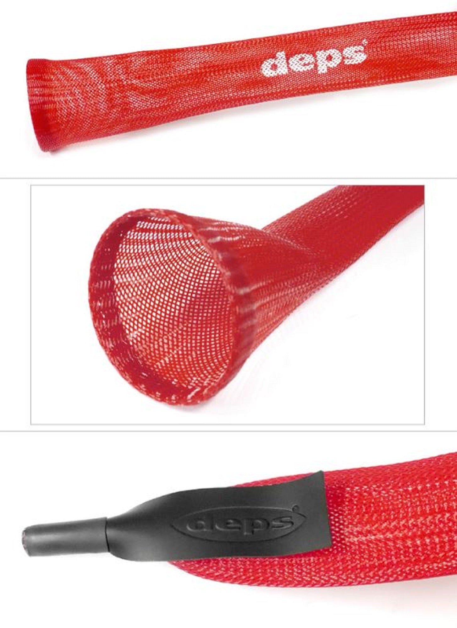 Deps Rod Tube Cover Spinning 1600 X 55 mm Model Red (4432)