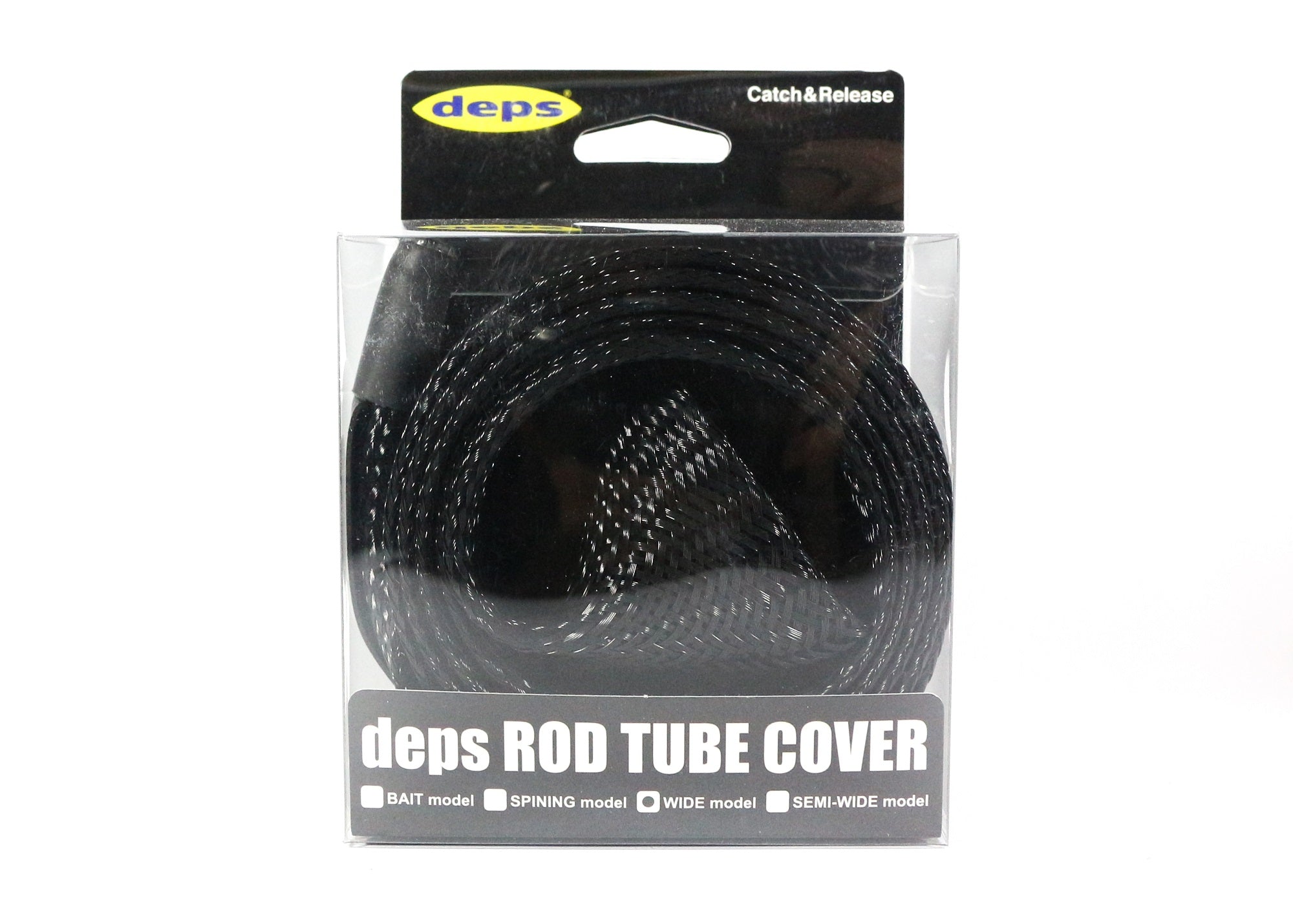 Deps Rod Tube Cover Wide Model 1600 X 65 mm Black (4449)