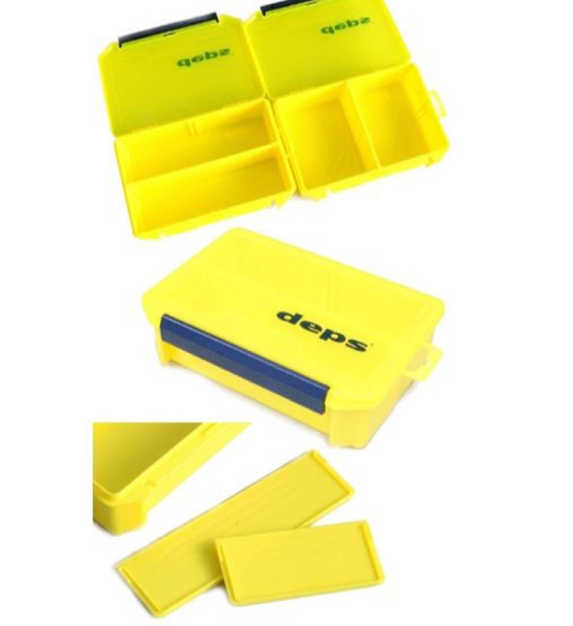 Deps 3010 NDDM Tackle Lure Box Case Original 205 x 145 x 60mm Yellow (4661)