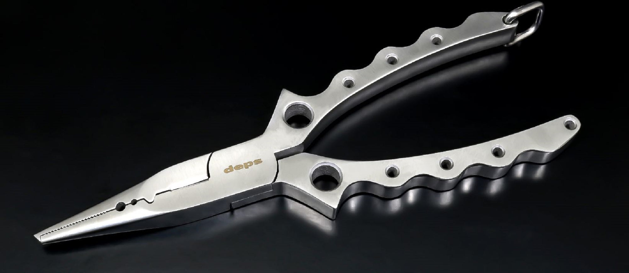 Deps Pliers Stainless Steel Split Ring 3-5 180mm 195grams (4982)