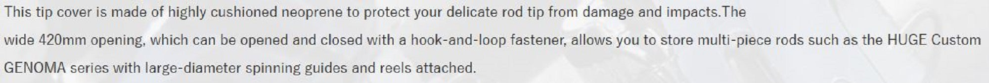 Deps Rod Tip Cover Huge Custom 730 x 90 mm Genoma (5125)