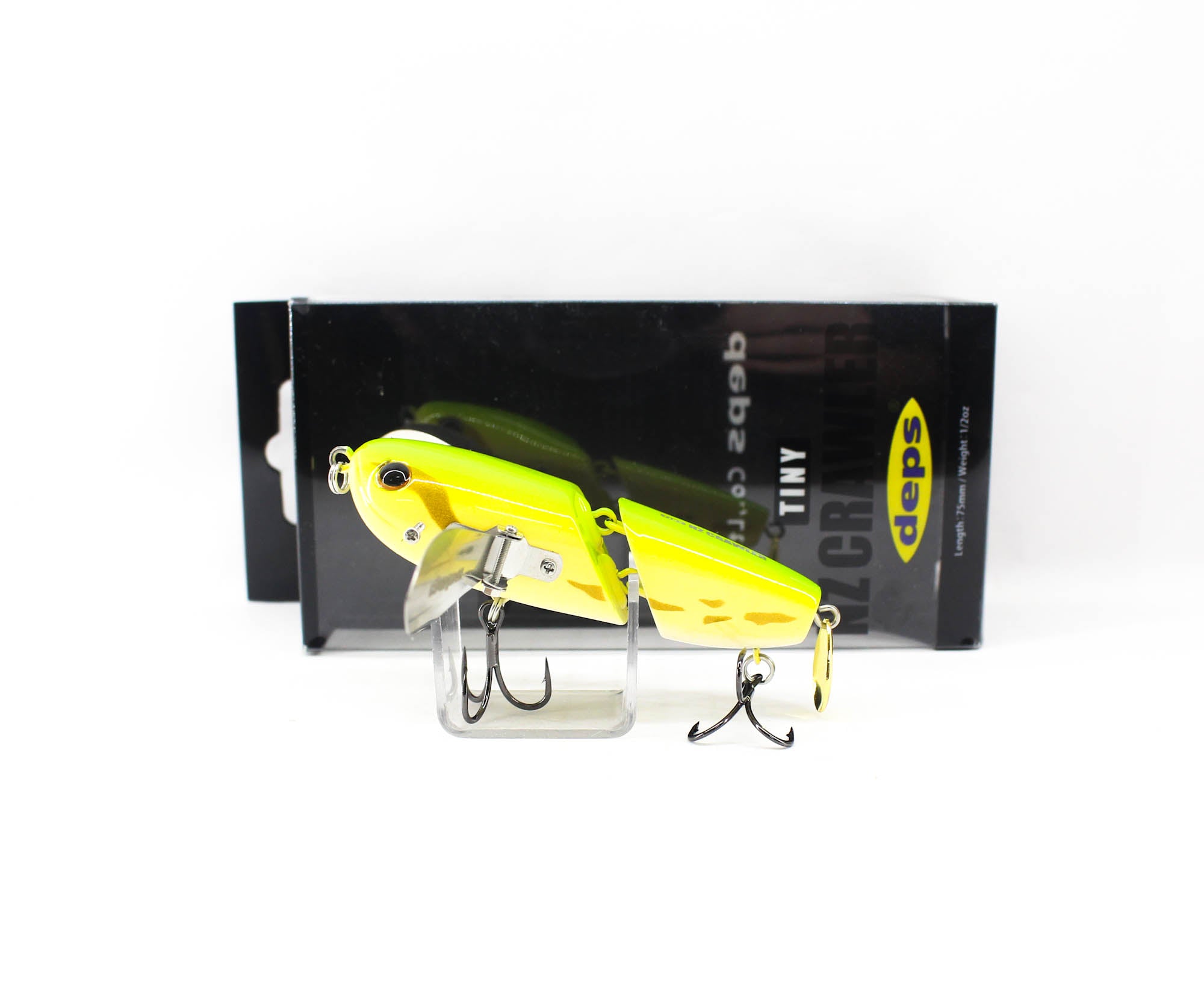 Tiny Nz Crawler By Deps 3 Deps Tiny NZ Crawler Topwater Lure 3 Inch, 1/2 Oz Compact Bass Fishing Bait With Articulated Tail Topwater Bass Lure Tiny Nz Crawler By Deps 3 Deps Tiny NZ Crawler Topwater Lure 3 Inch, 1/2 Oz Compact Bass Fishing Bait With Articulated Tail Topwater Bass Lure