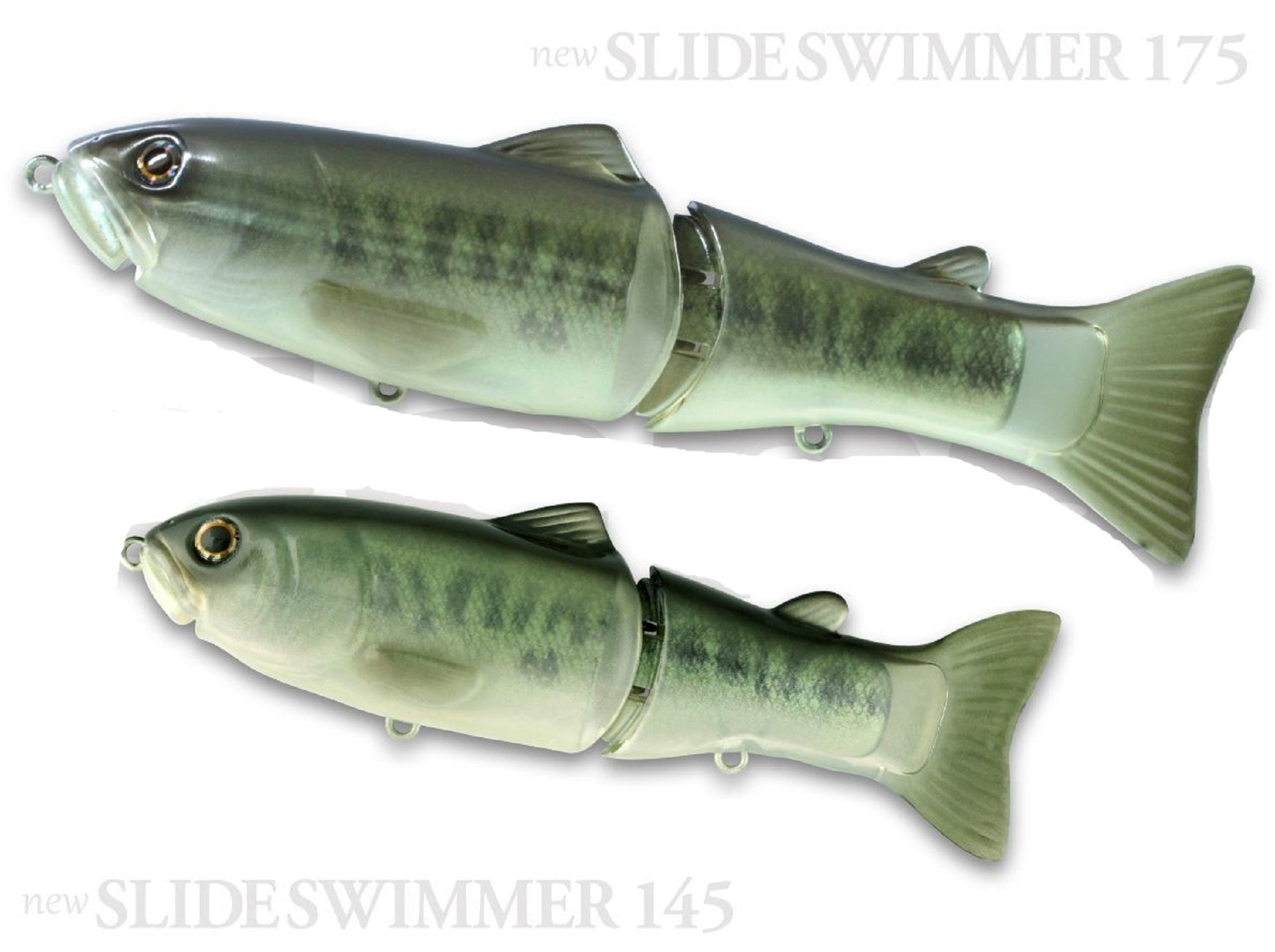 Deps New Slide Swimmer 175 Slow Sinking Jointed Lure 16 (7161)