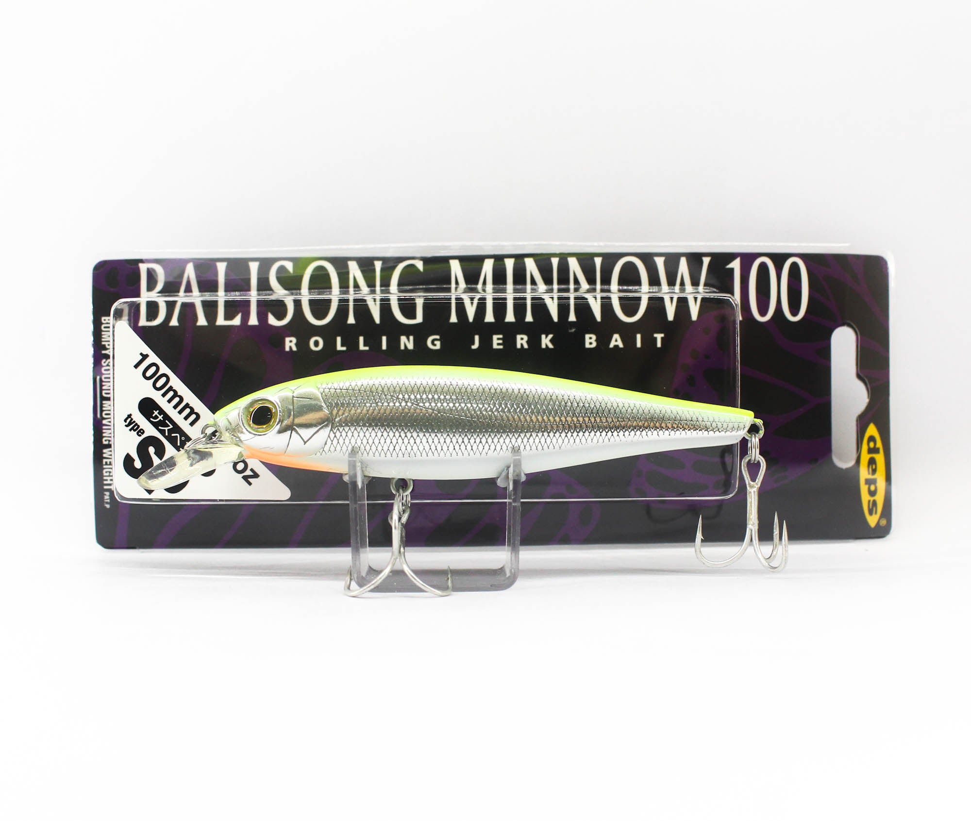 Deps Balisong Minnow 100SP SW Suspend Lure 92 (4927)