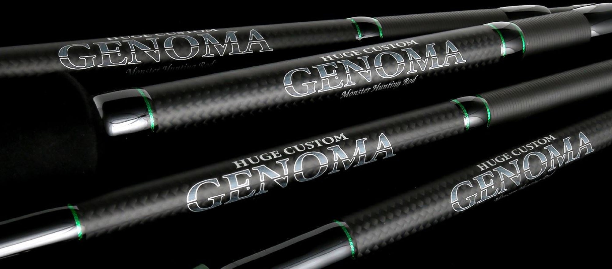 Deps Rod Baitcast Huge Custom Genoma HG2-58RF 3 piece (2728)