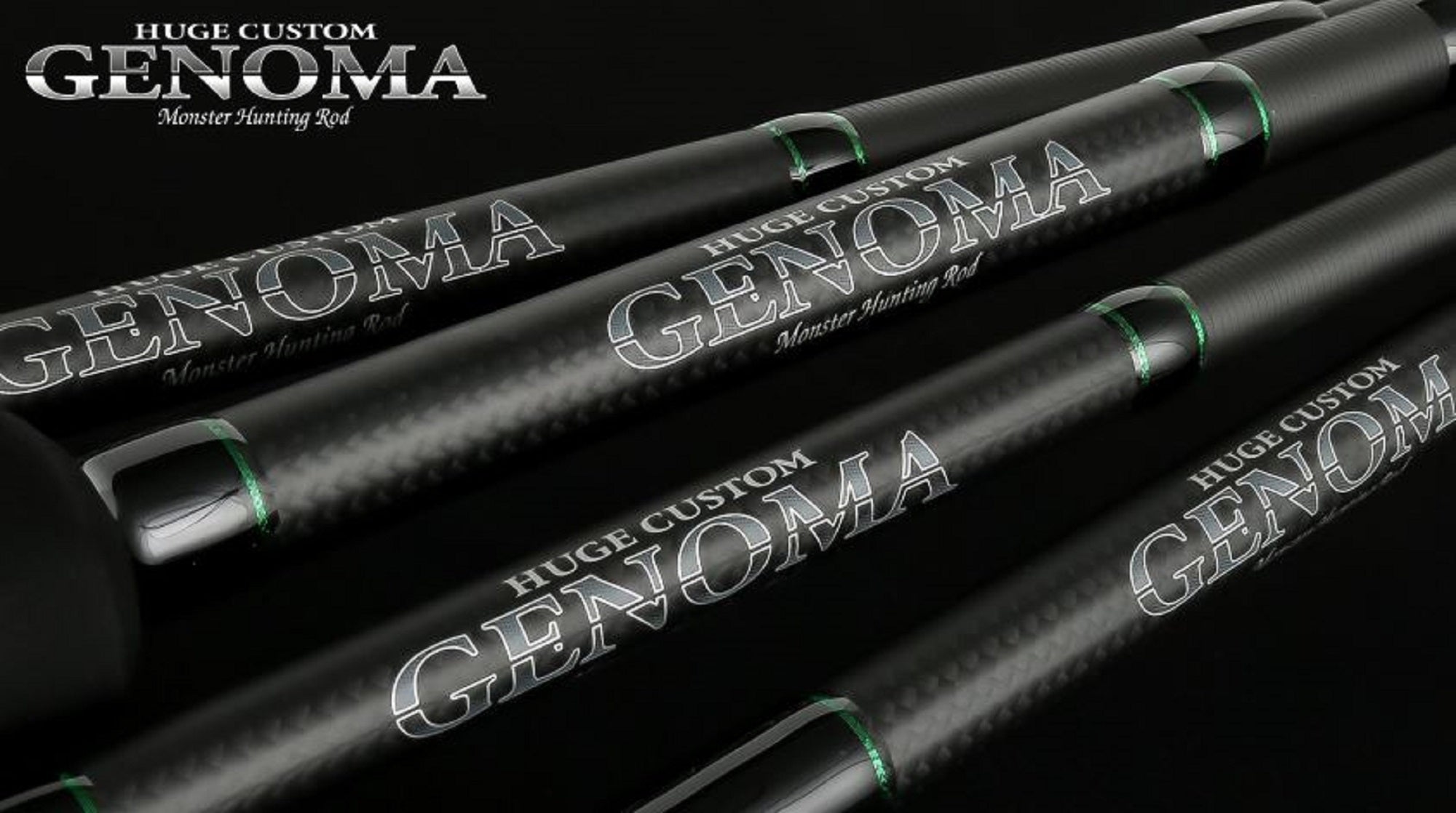 Deps Rod Baitcast Huge Custom Genoma HG3-65F 3 piece (2742)