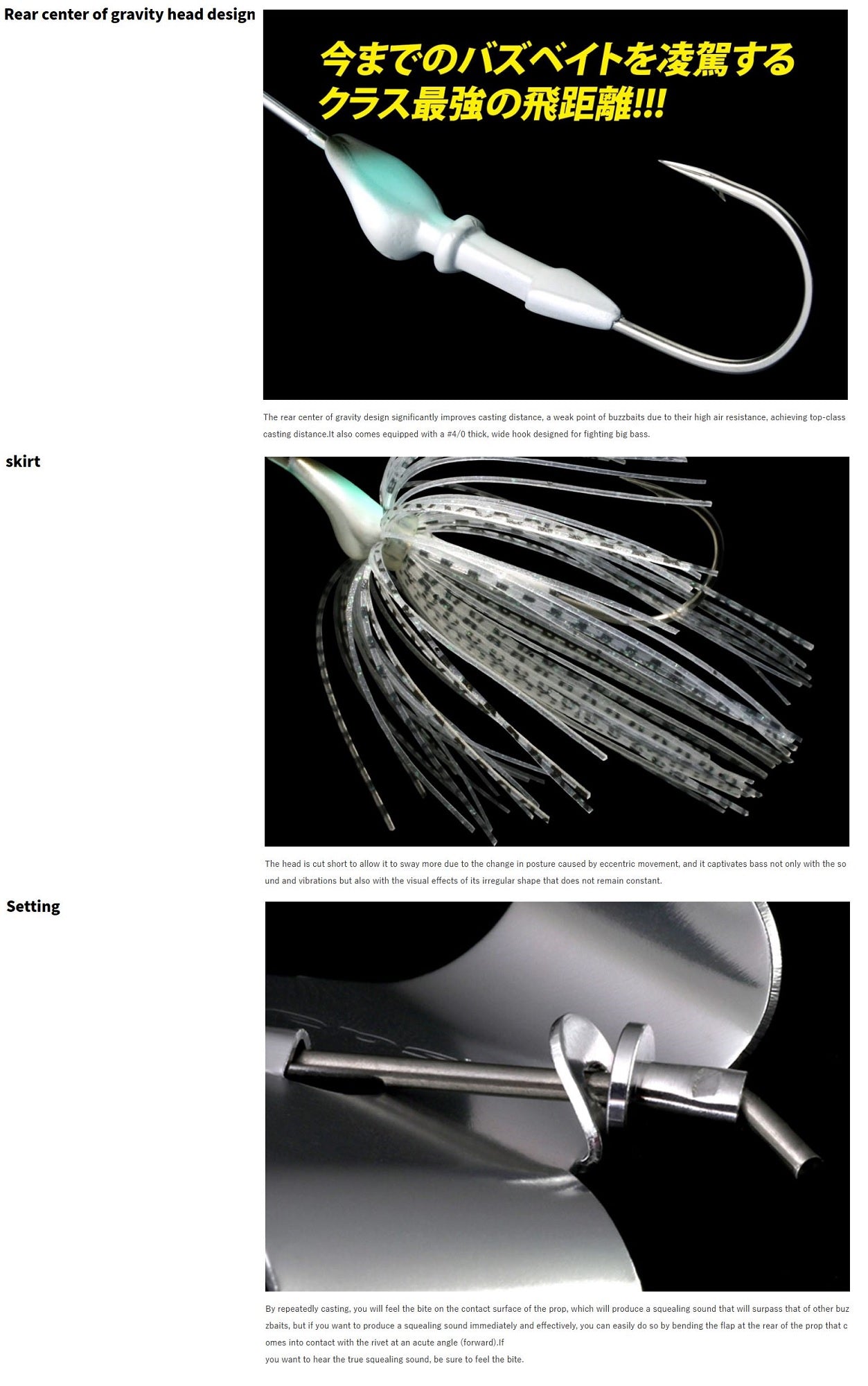 Deps Matsubuzz L Buzzbait 1/2 oz Lure 03 (3033)