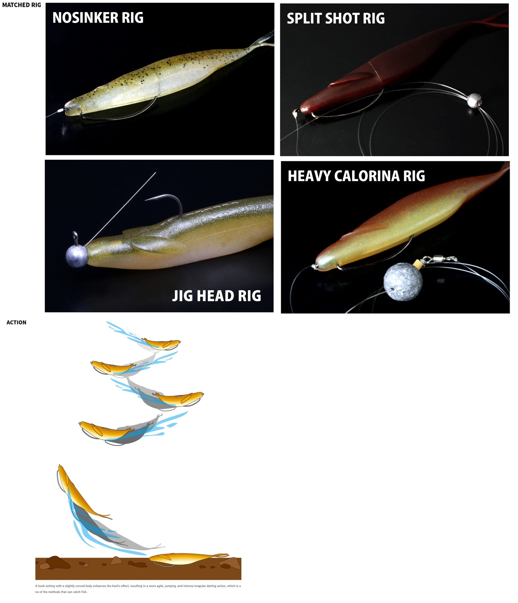 Deps Soft Lure Sakamata Shad 6 Inch 19 (7192)
