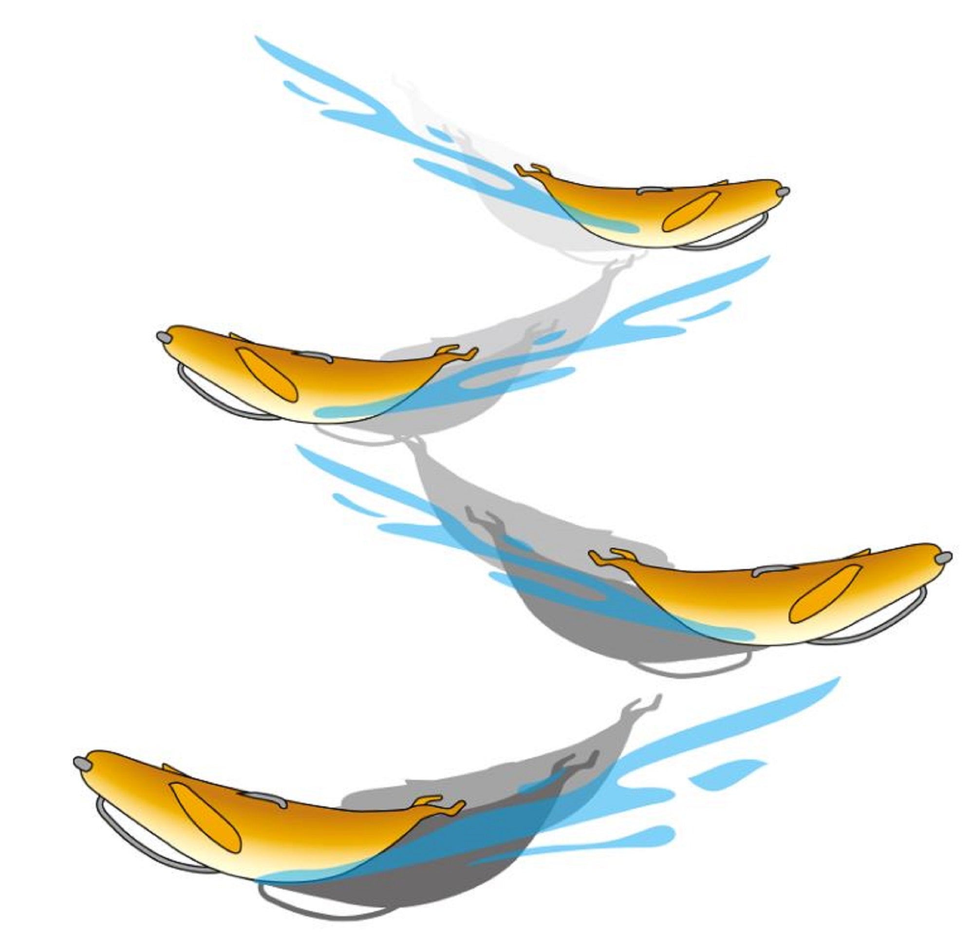 Deps Soft Lure Sakamata Shad 4 Inch 127 (6272)
