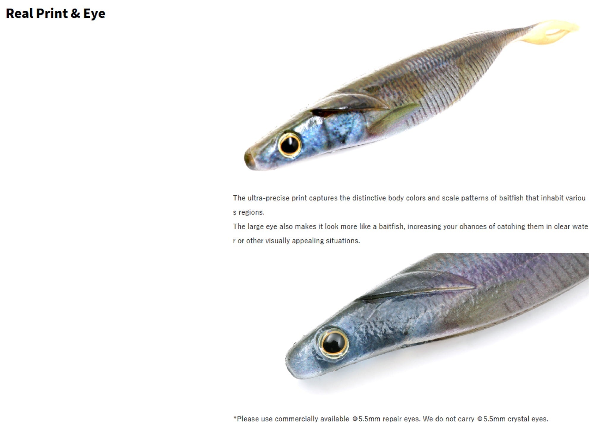 Deps Soft Lure Sakamata Shad Real 5 Inch 04 (9149)