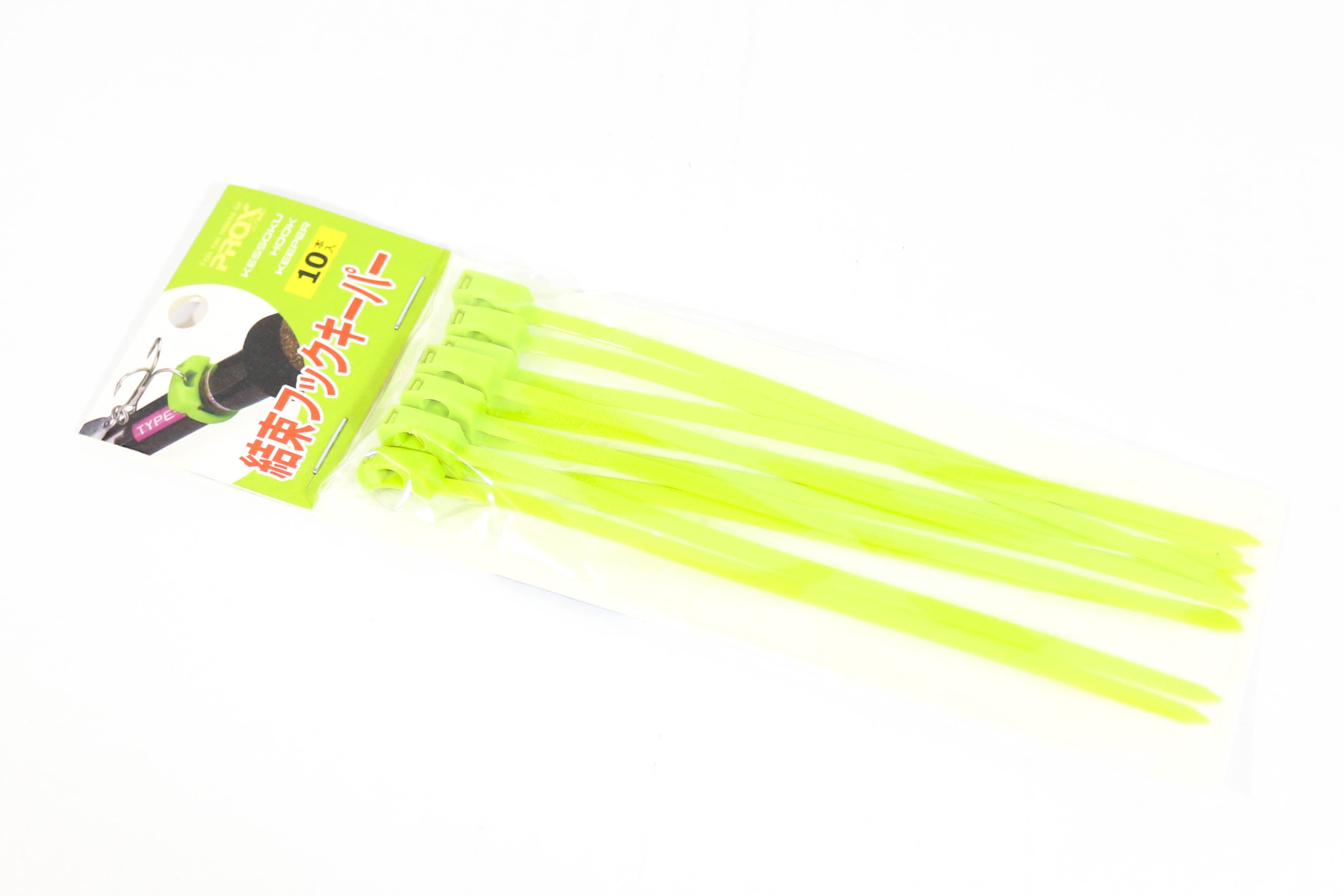 Prox PX994LG Cable Tie Hook Keeper 10/pack, 35 x 150 x 4 mm Green (3177)