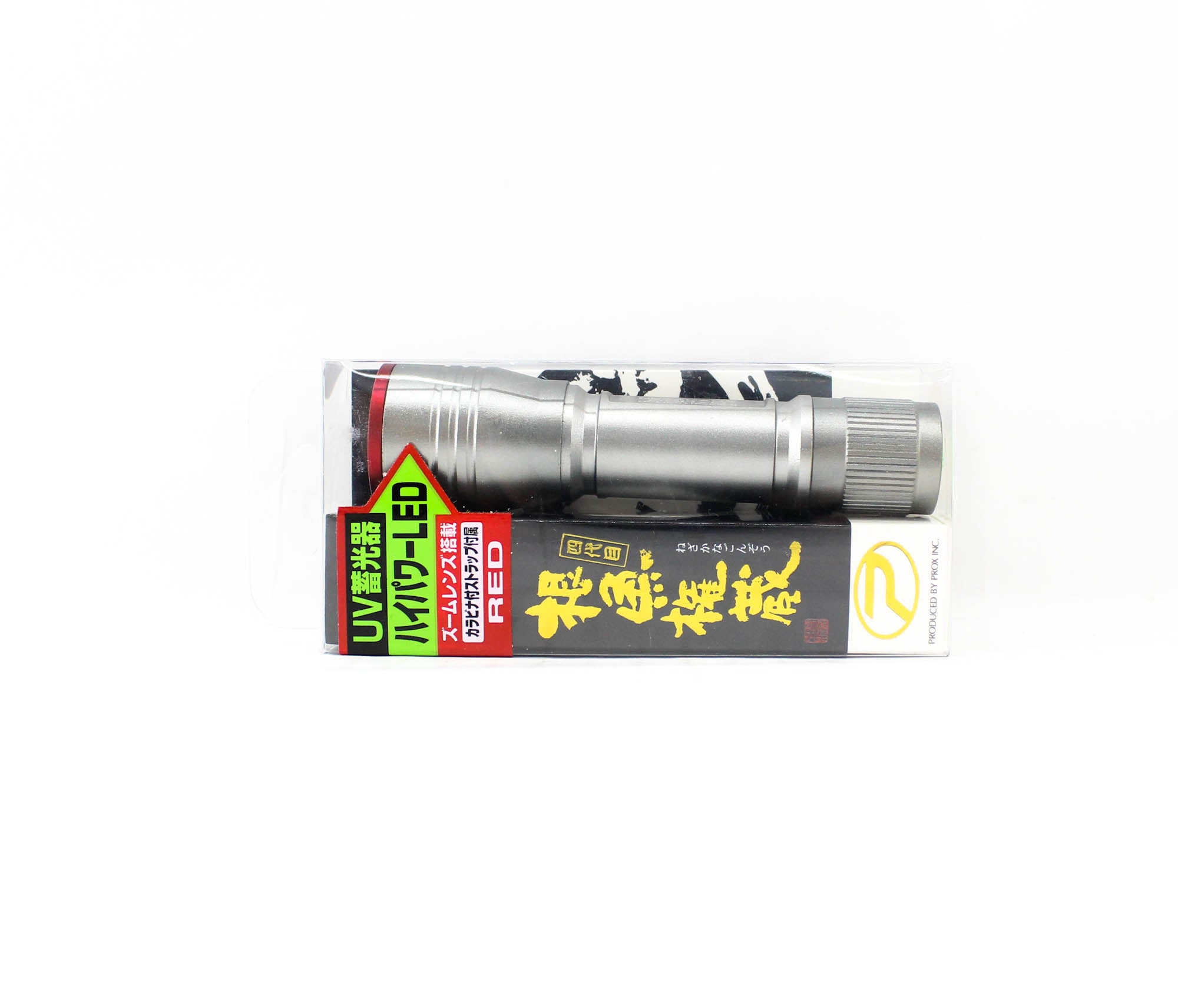 Prox PX9184GB UV LED Light AA Battery Operated 105 x 26mm Red (3870)