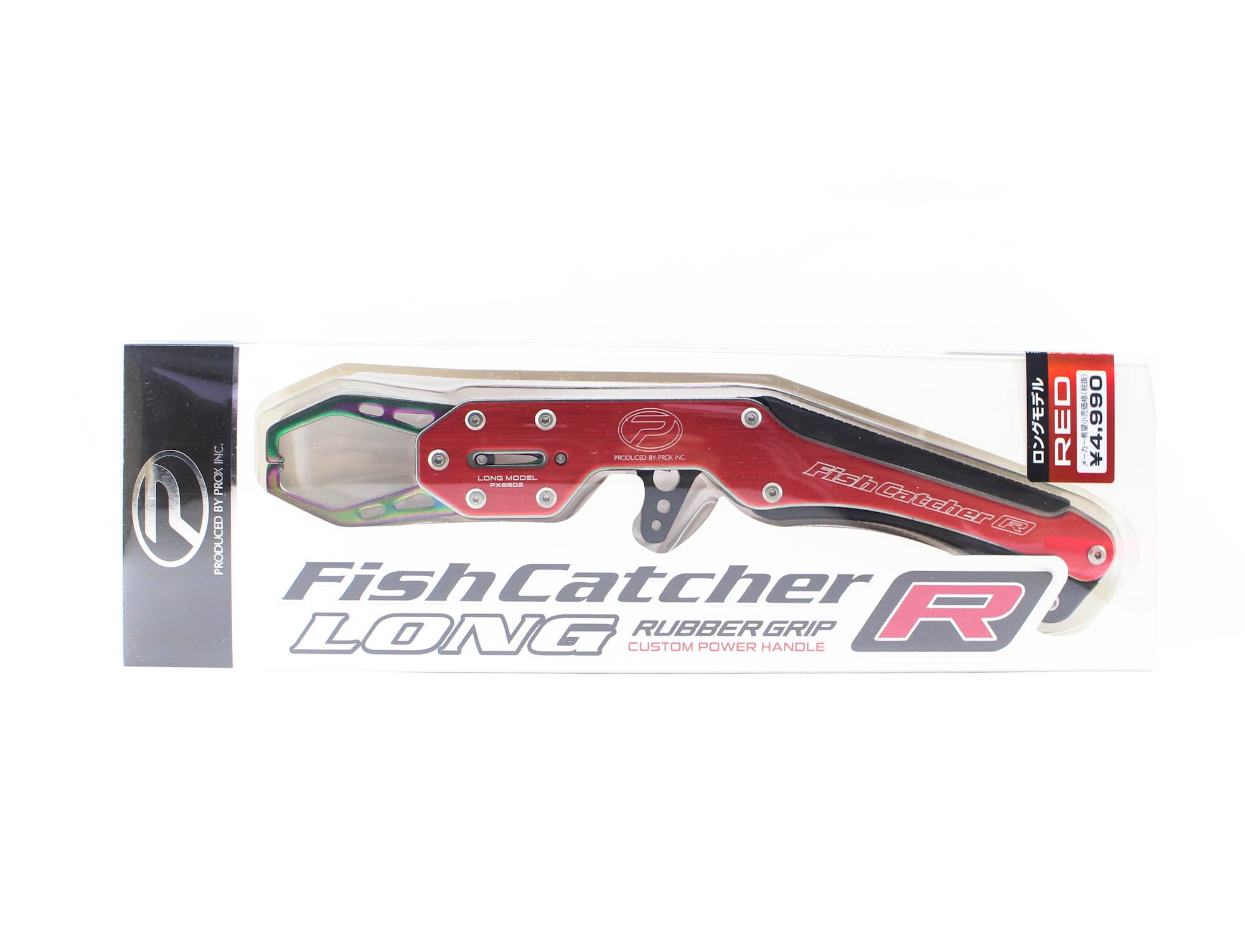 Prox PX8802R Fish Grip Handling Tool Long 26cm Red (4624)