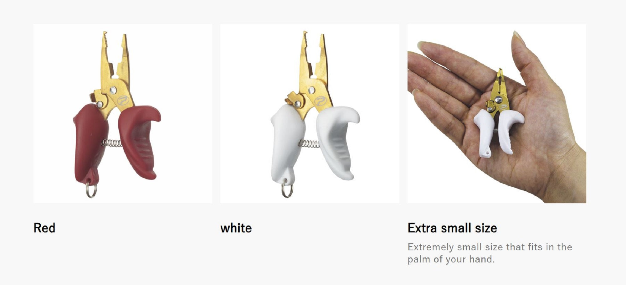 Prox PX417W Split Ring Pliers Chibi Size 0-3 White (6307)