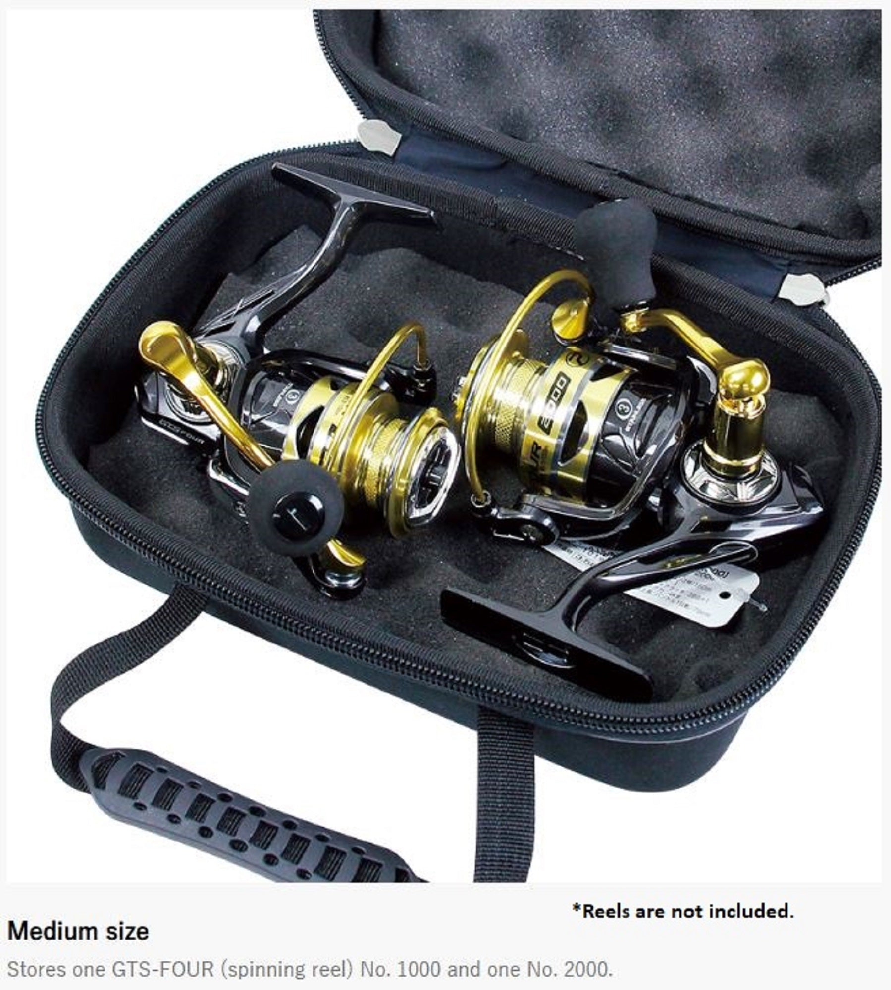 Prox PX273M Multi Reel Bag 21 x 10 x 15 cm Size M Black (8158)