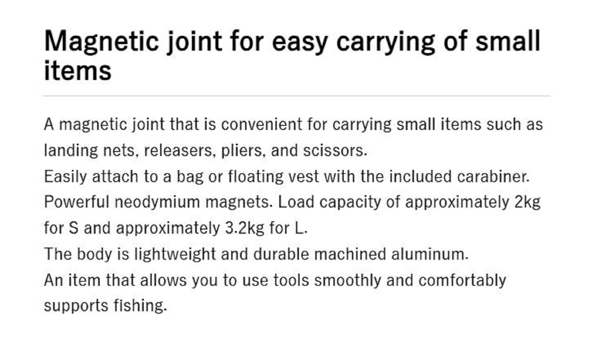 Prox PX8332CLKG Magnet Joint Accessories Holder Size L 51mm Green (9872)