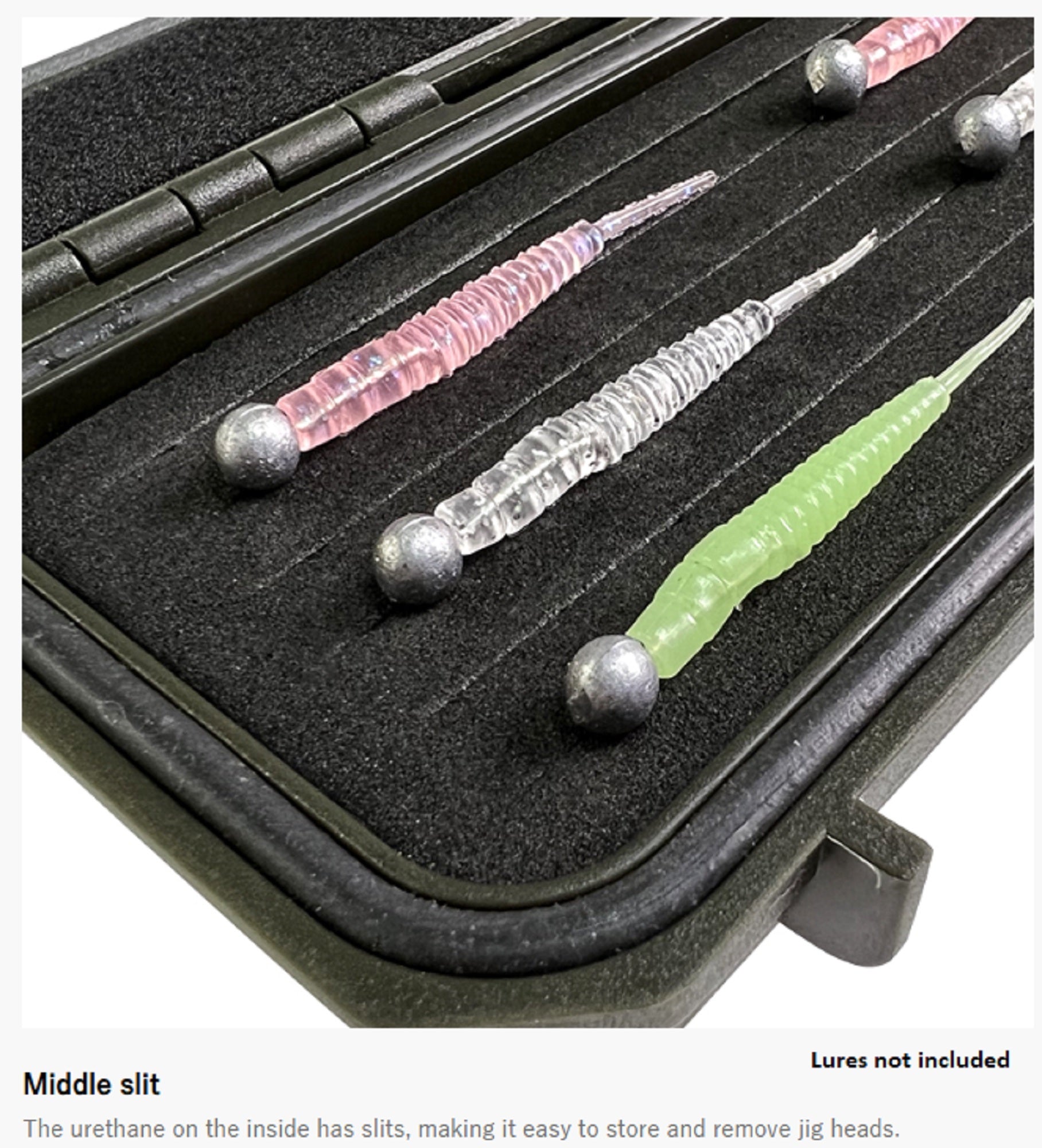 Prox PX439OD Neyu Gonzo Jig Head Case 175x80x40mm Olive (0434)