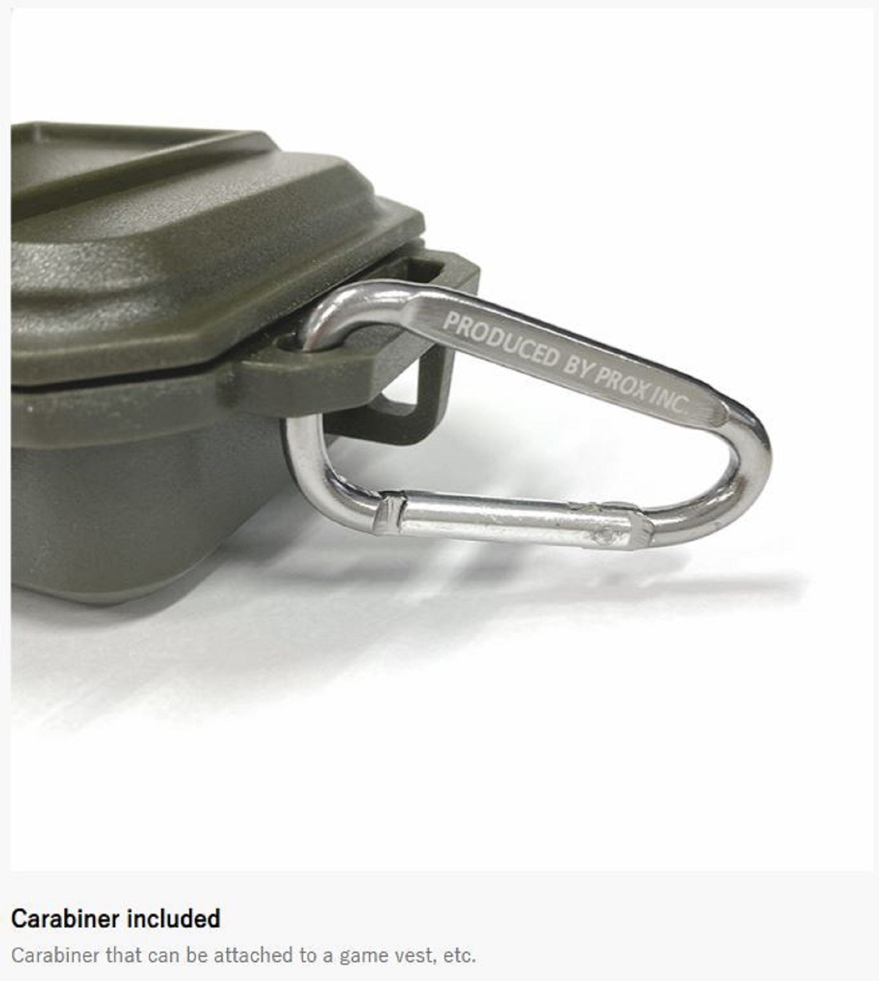 Prox PX439OD Neyu Gonzo Jig Head Case 175x80x40mm Olive (0434)