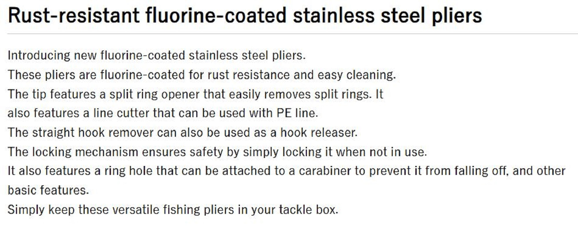 Prox PX317R Plier Stainless Steel Fluorine Coated 165mm Red (3169)