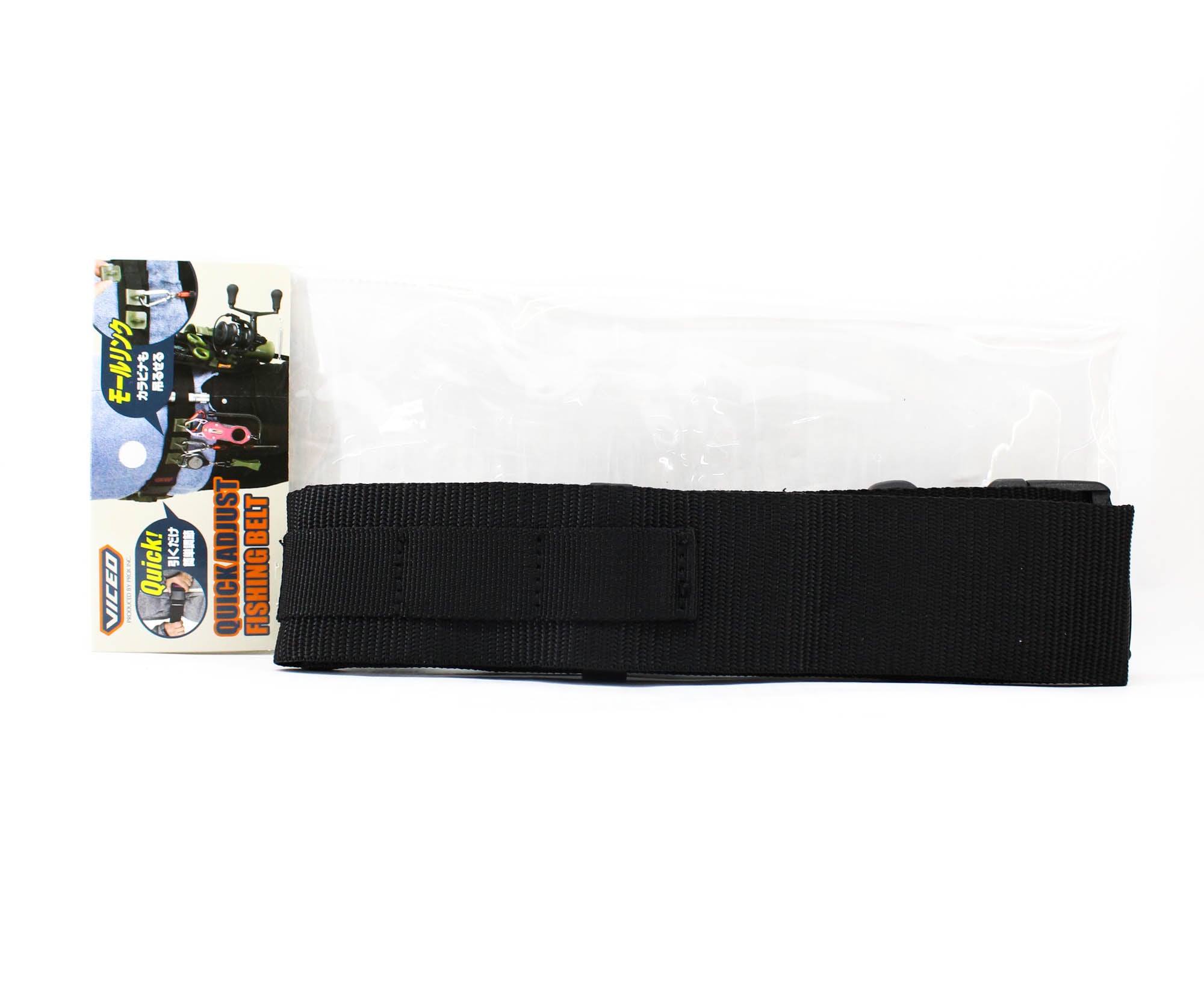 Prox VC306K Adjustable Fishing Belt Cord 2.2m 50x130mm Black (4692)