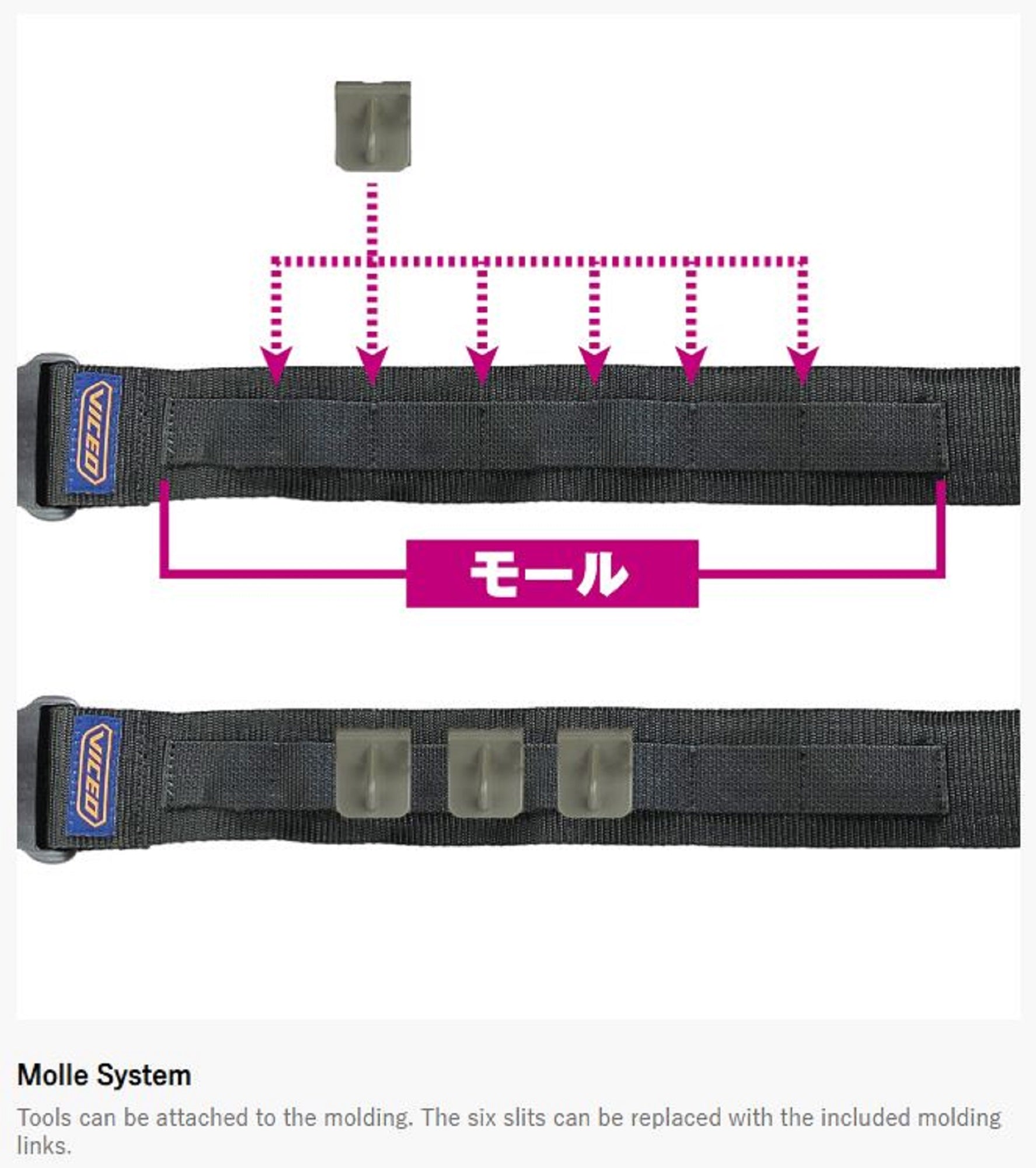 Prox VC306K Adjustable Fishing Belt Cord 2.2m 50x130mm Black (4692)