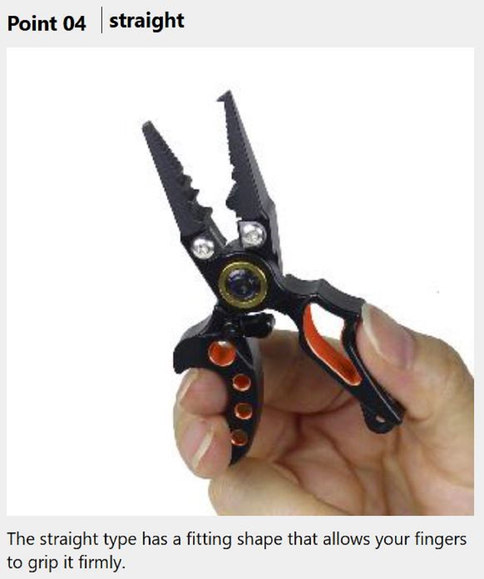 Prox PX162RKG Plier Finger Split Mini Black Red (5286)