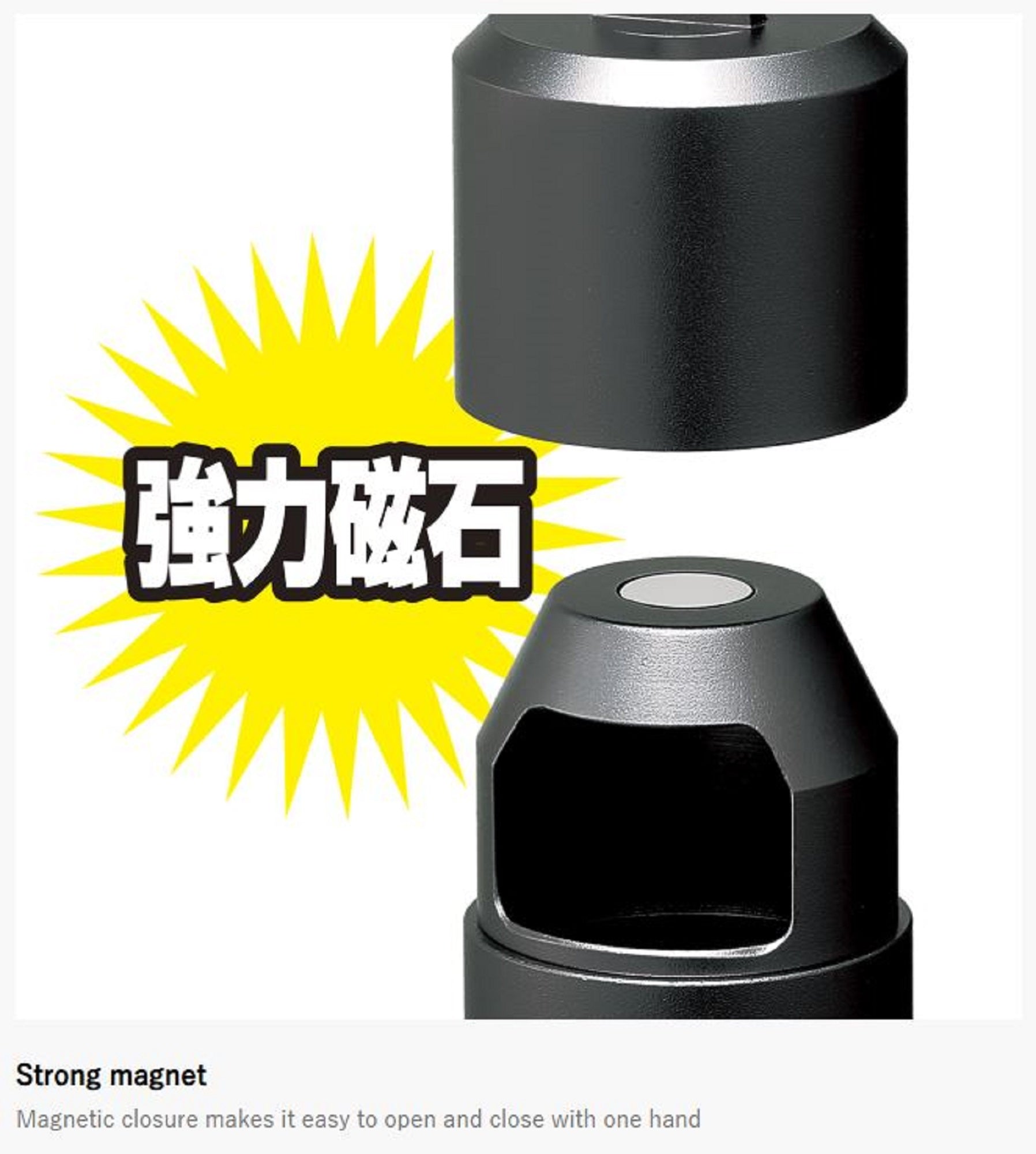 Prox PX8493G Magnet Dust Box 112 grams 40x107mm Black (5378)