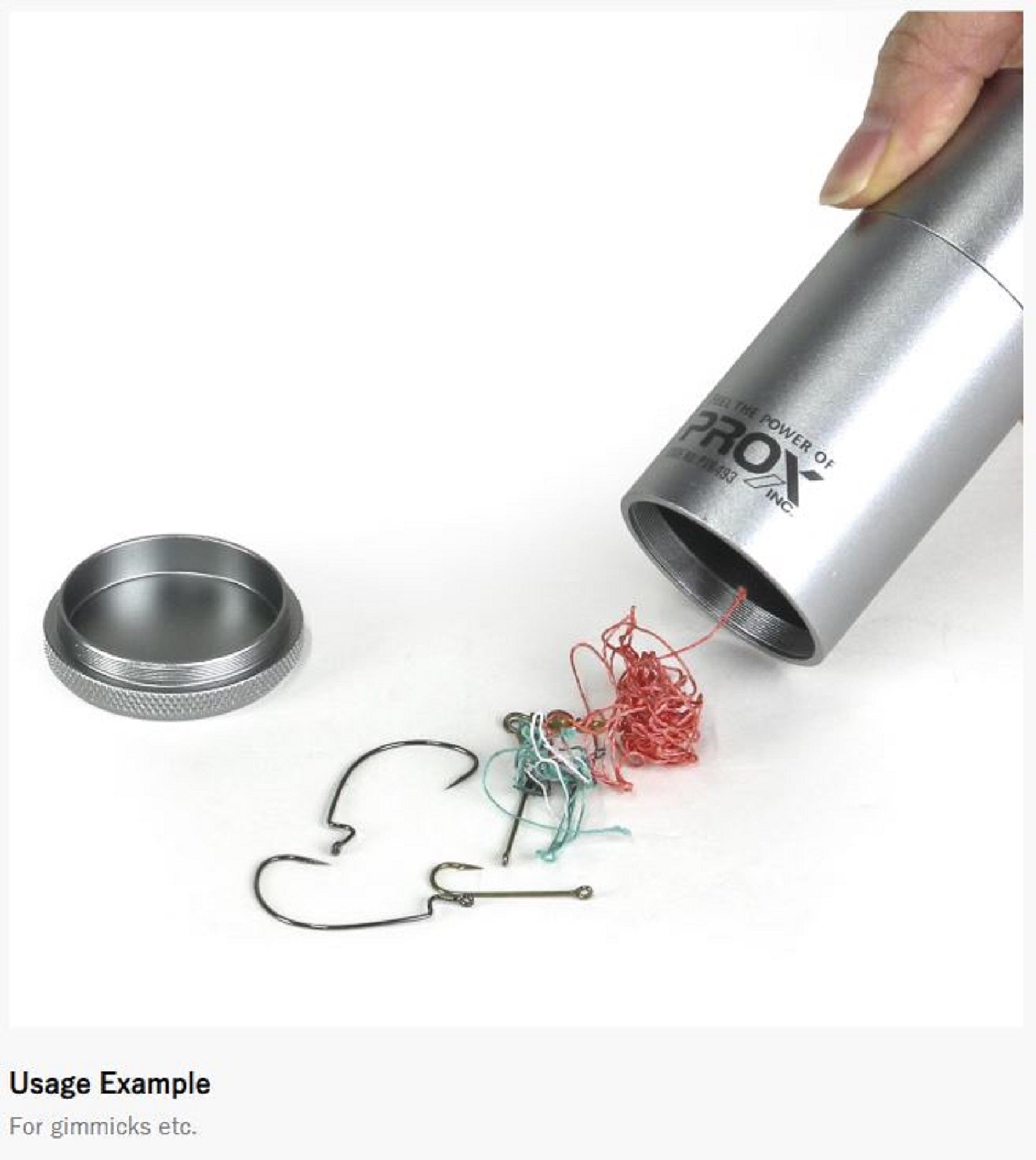 Prox PX8493S Magnet Dust Box 112 grams 40x107mm Silver (5385)