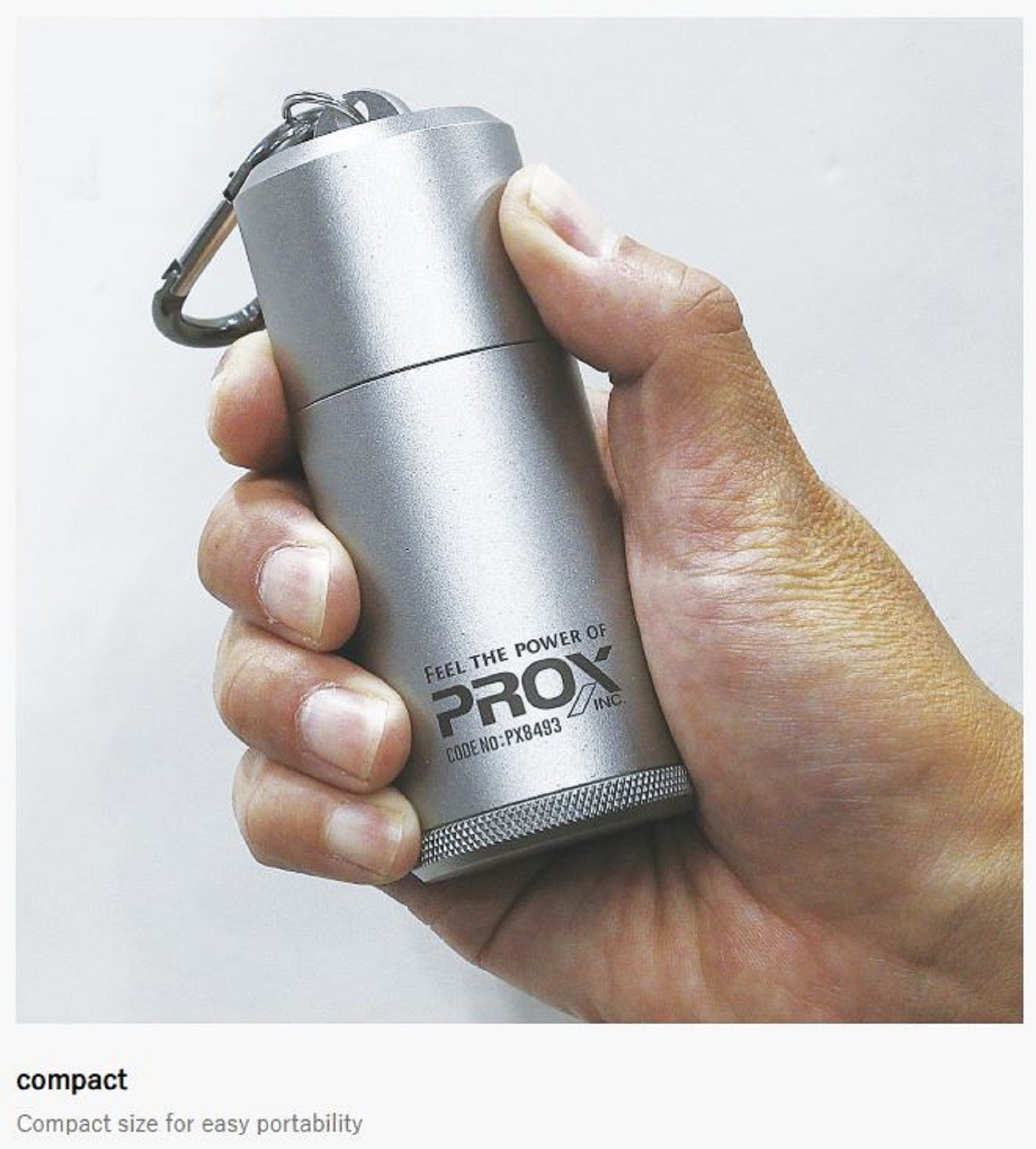 Prox PX8493S Magnet Dust Box 112 grams 40x107mm Silver (5385)