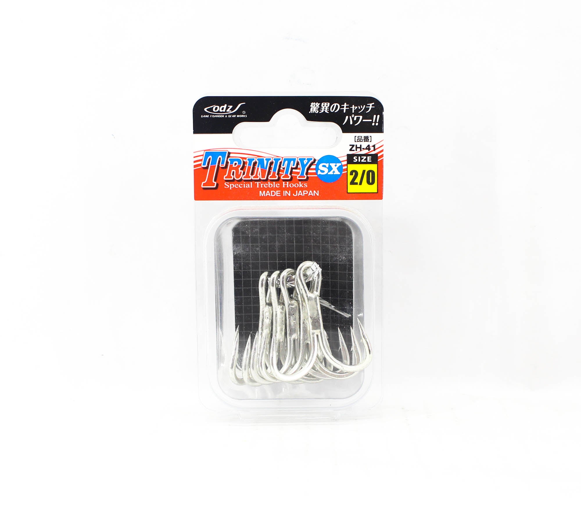 Sale ODZ ZH-41 Treble Hook Trinity Size 2/0 5/pack (5575)