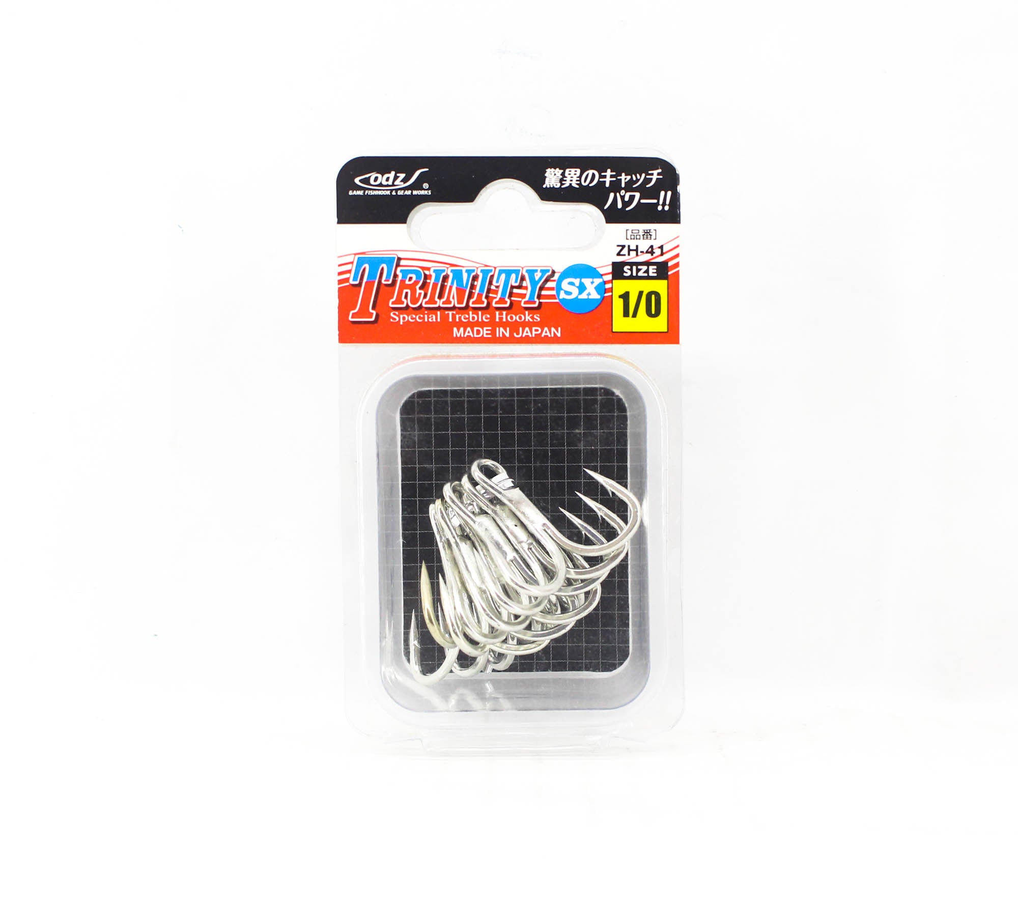 Sale ODZ ZH-41 Treble Hook Trinity Size 1/0 6/pack (5582)