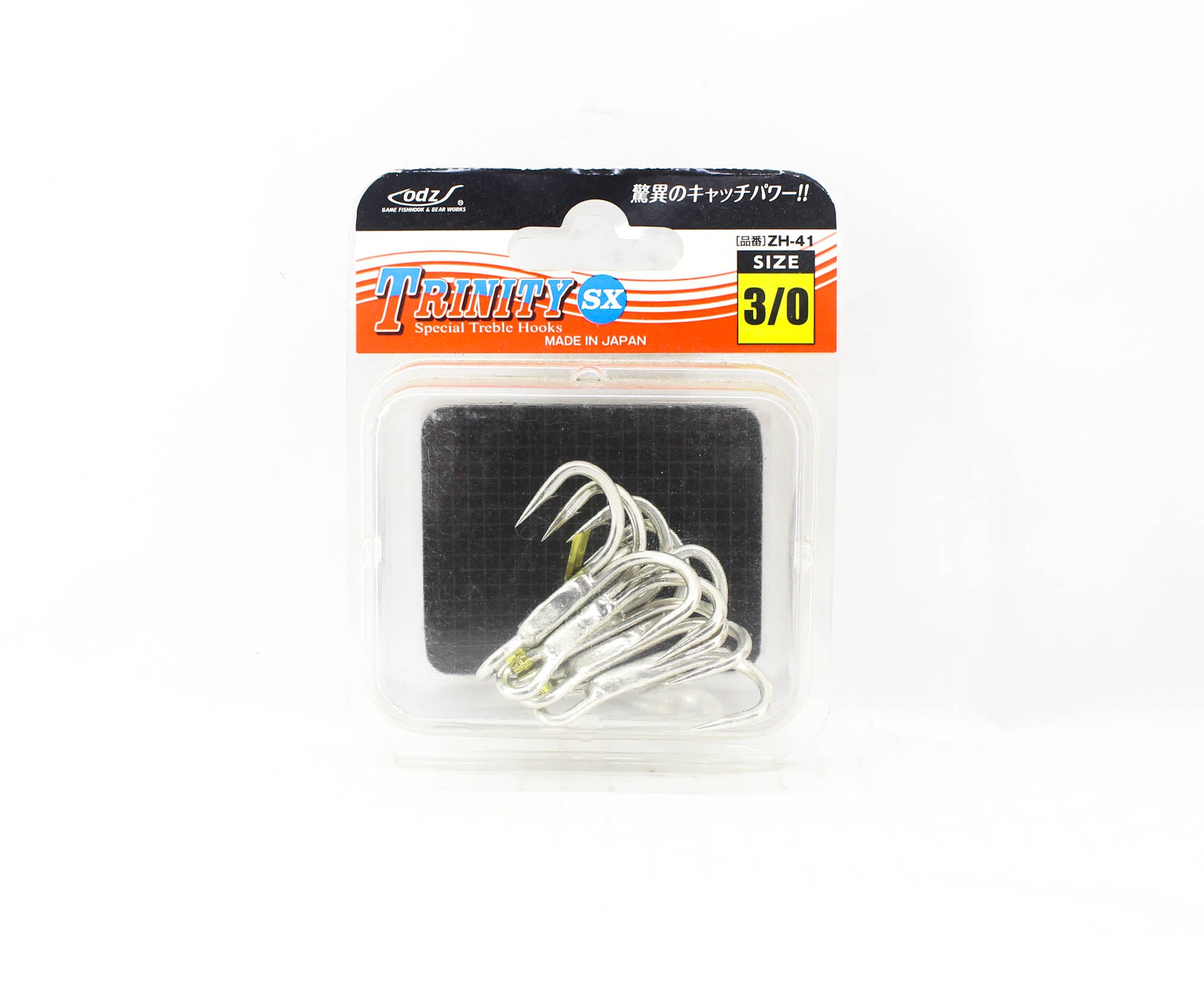 Sale ODZ ZH-41 Treble Hook Trinity Size 3/0 5/pack (8682)