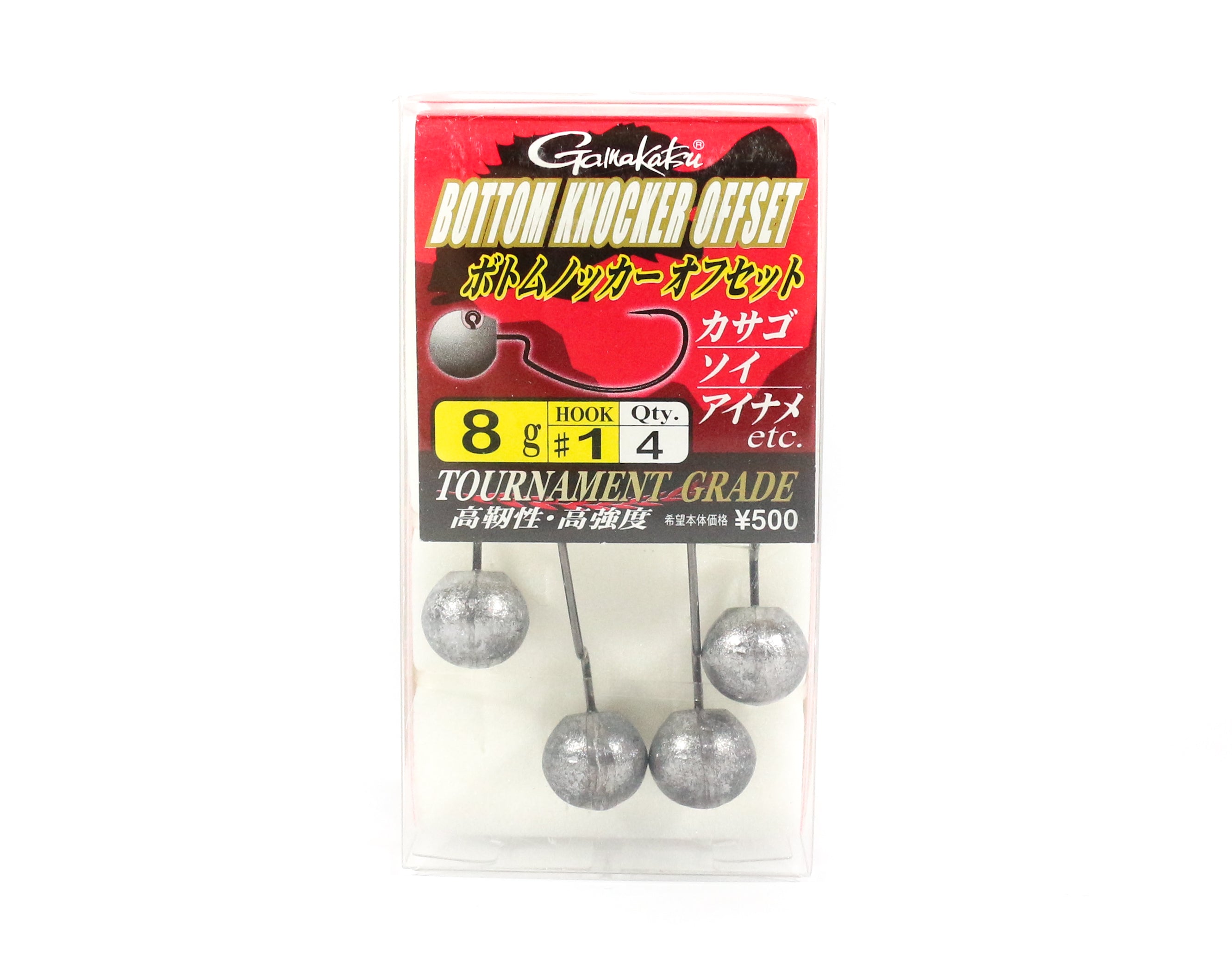 Gamakatsu 67624 Jig Head Bottom Knocker Offset 8 Grams Size 1 (8484)
