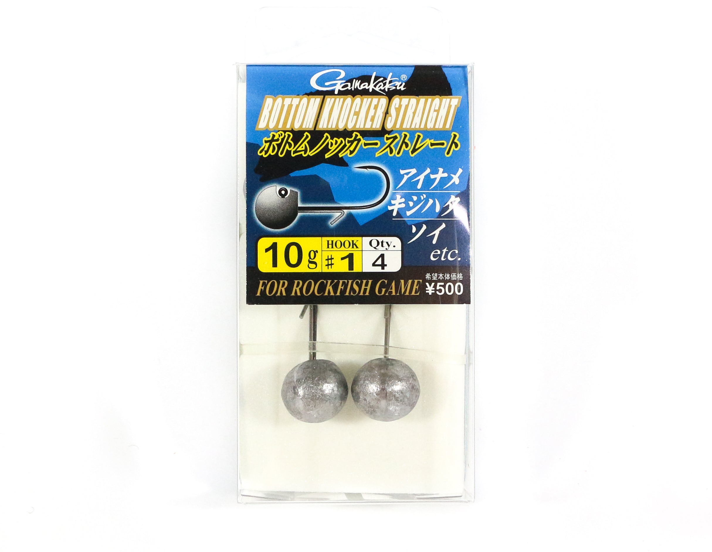 Gamakatsu Jig Head Bottom Knocker Straight 10 Grams Size 1 (0463)