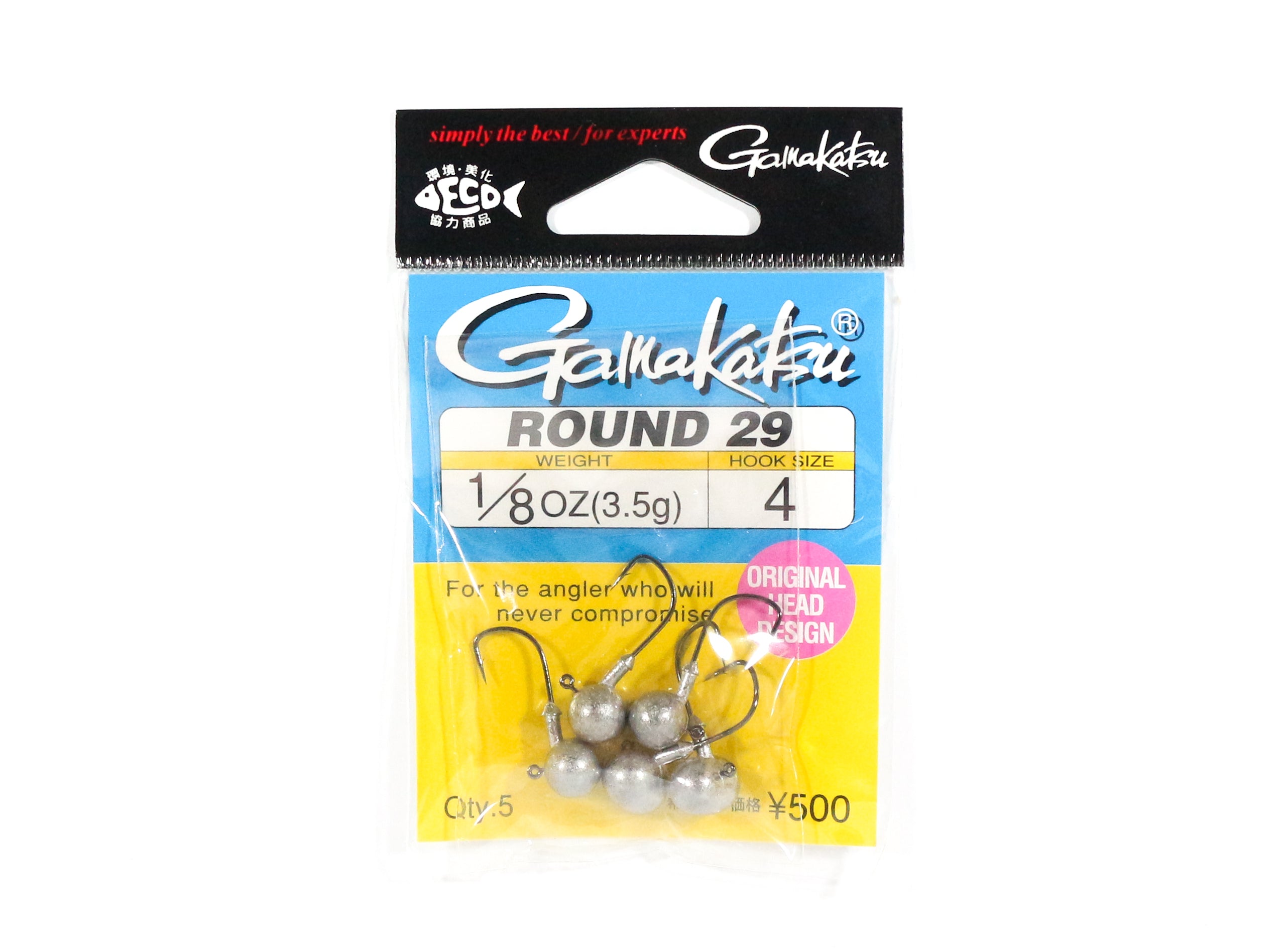 Gamakatsu 66194 Jig Head Round 29 3.5 grams Size 4 ,5 Per pack (0128)