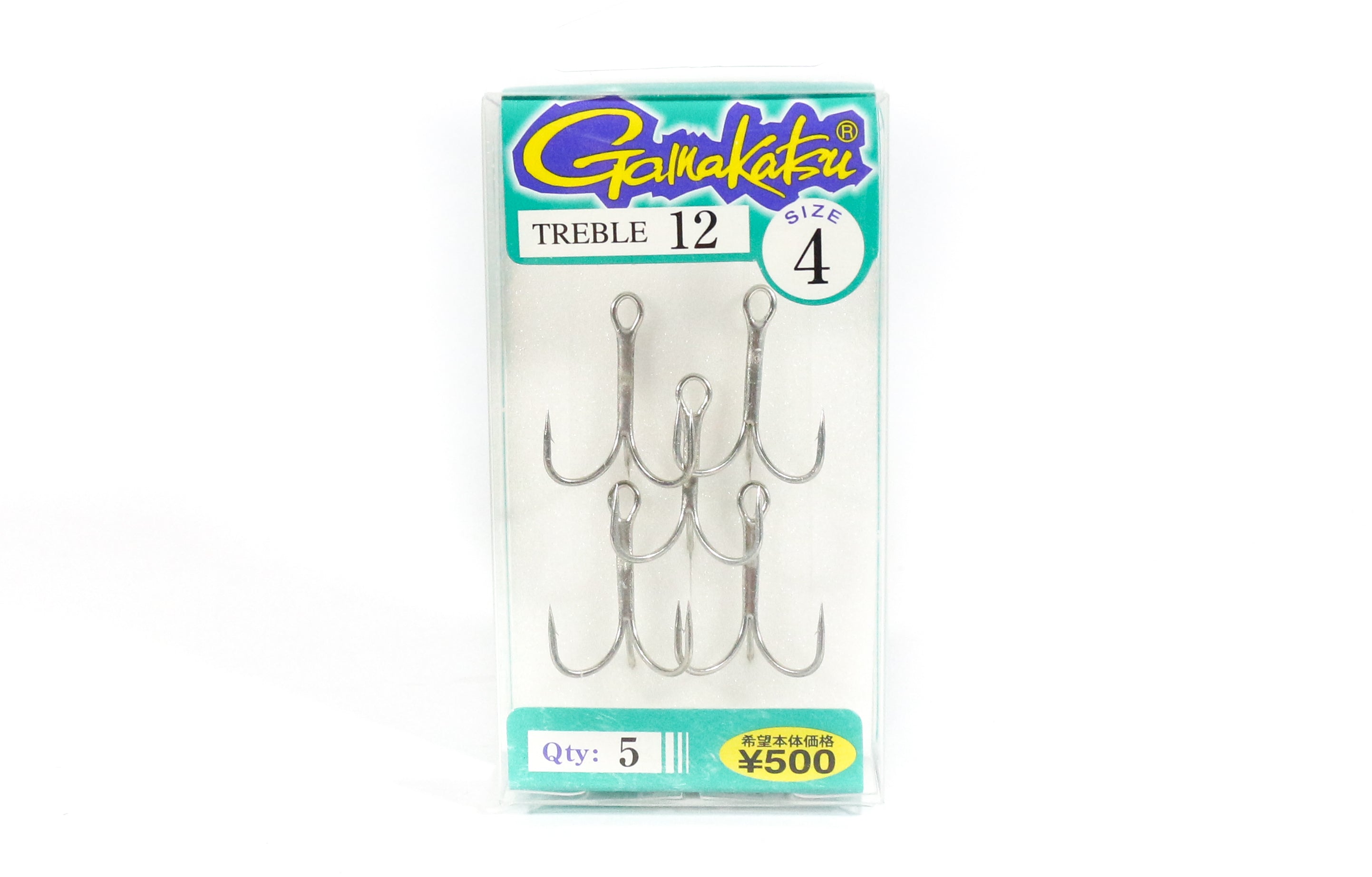 Sale Gamakatsu Treble Hook Treble 12 Size 4 (0364)