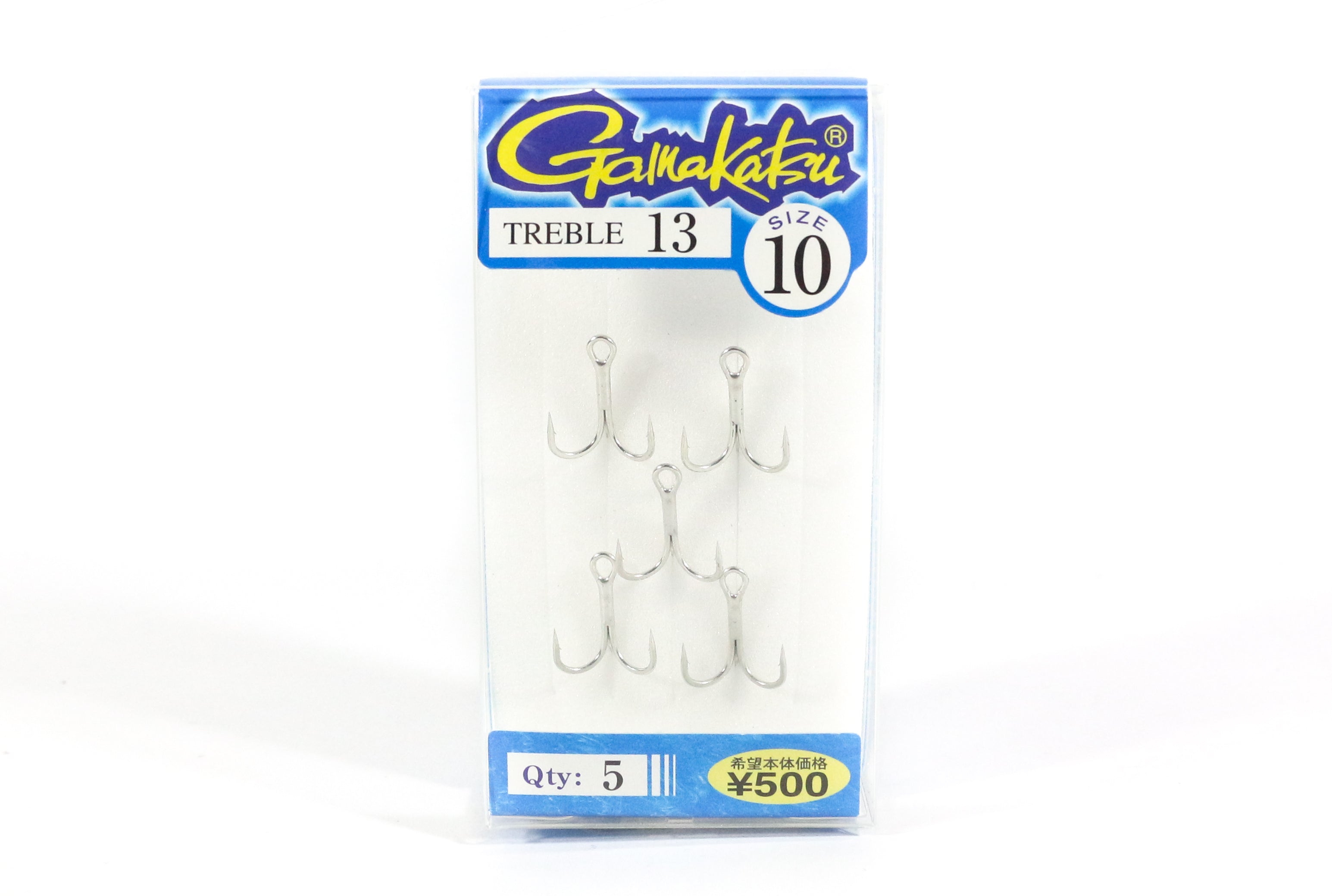 Gamakatsu Treble Hook Treble 13 Size 10 (0456)