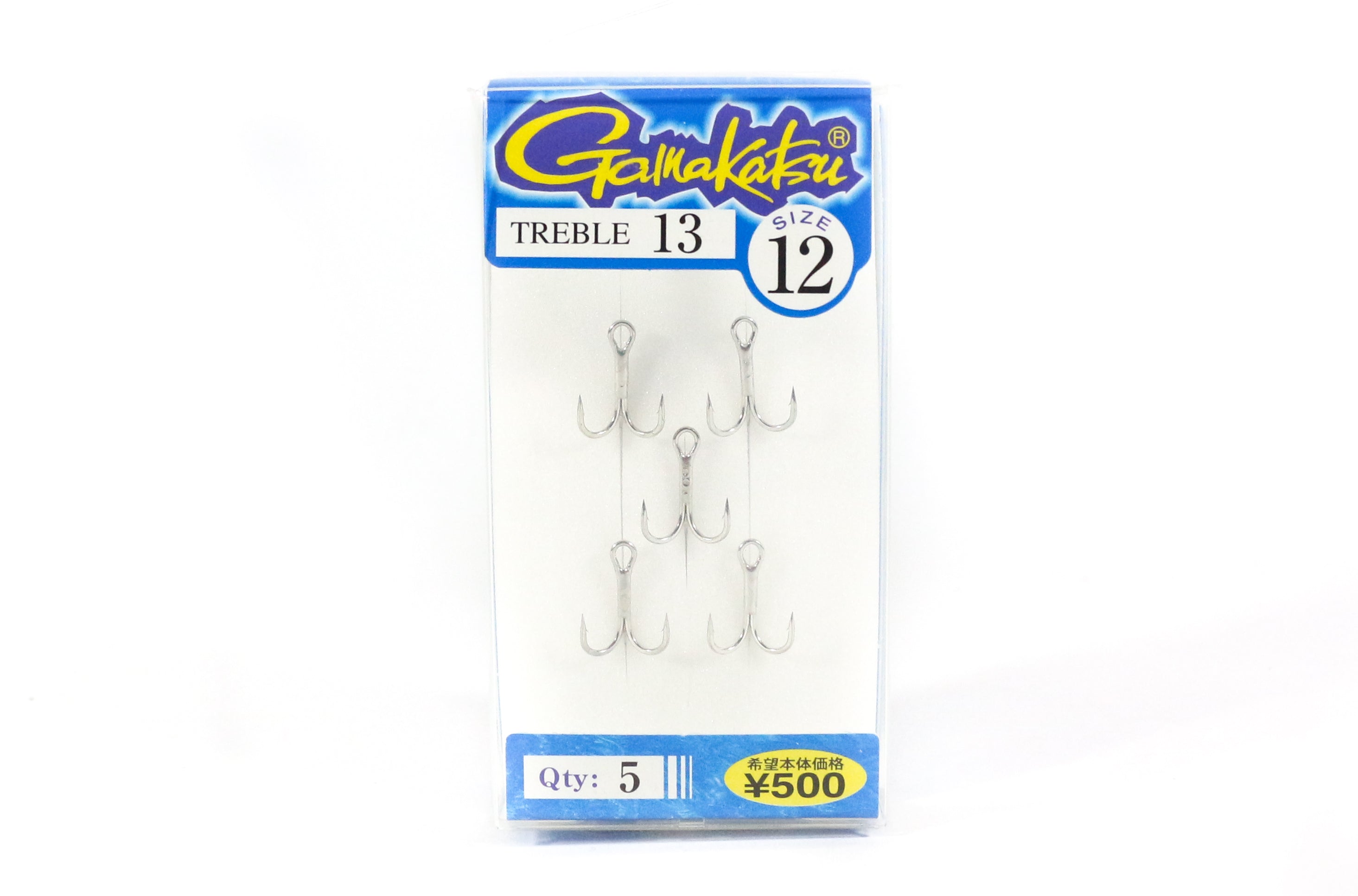 Gamakatsu Treble Hook Treble 13 Size 12 (0463)