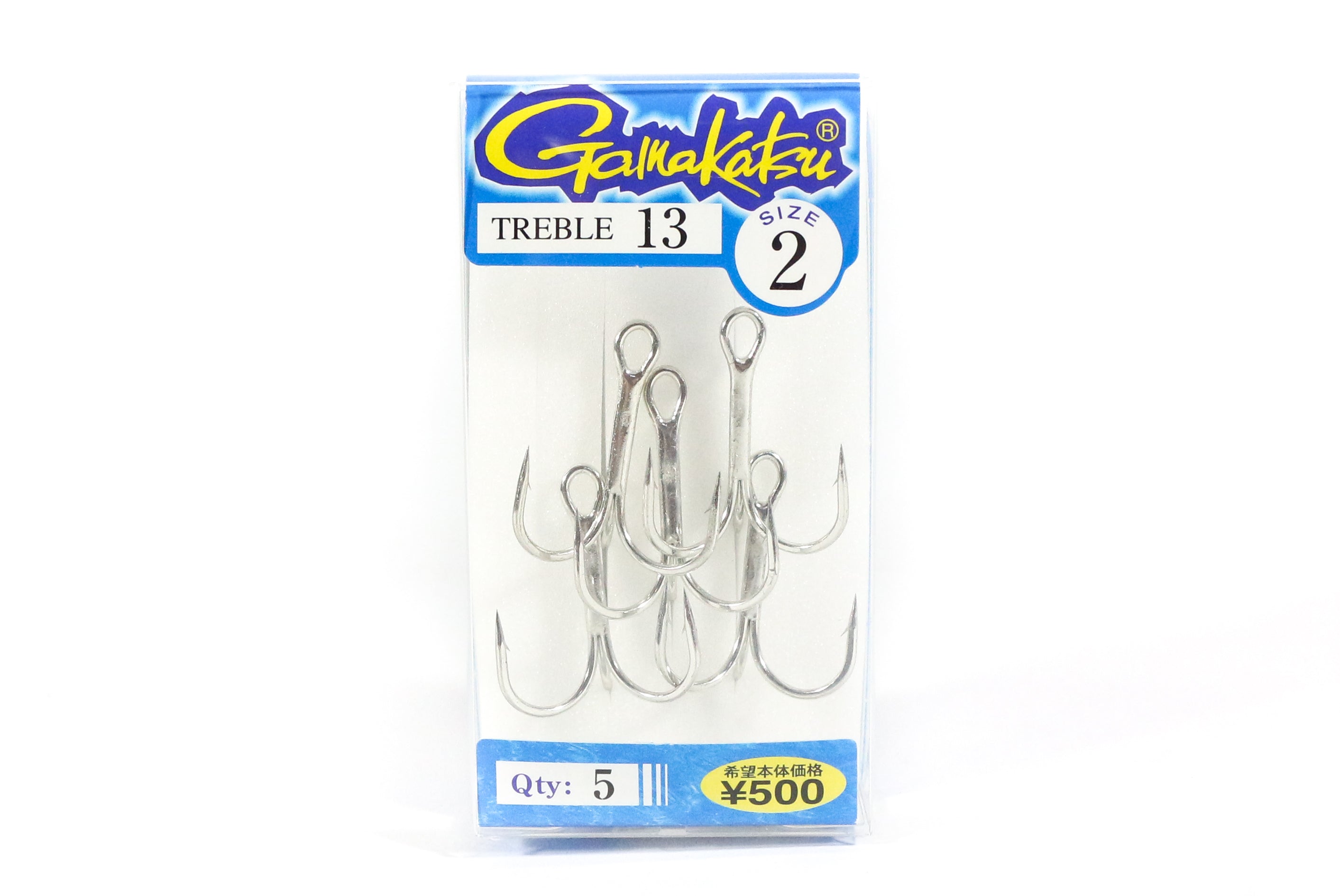 Gamakatsu Treble Hook Treble 13 Size 2 (0470)