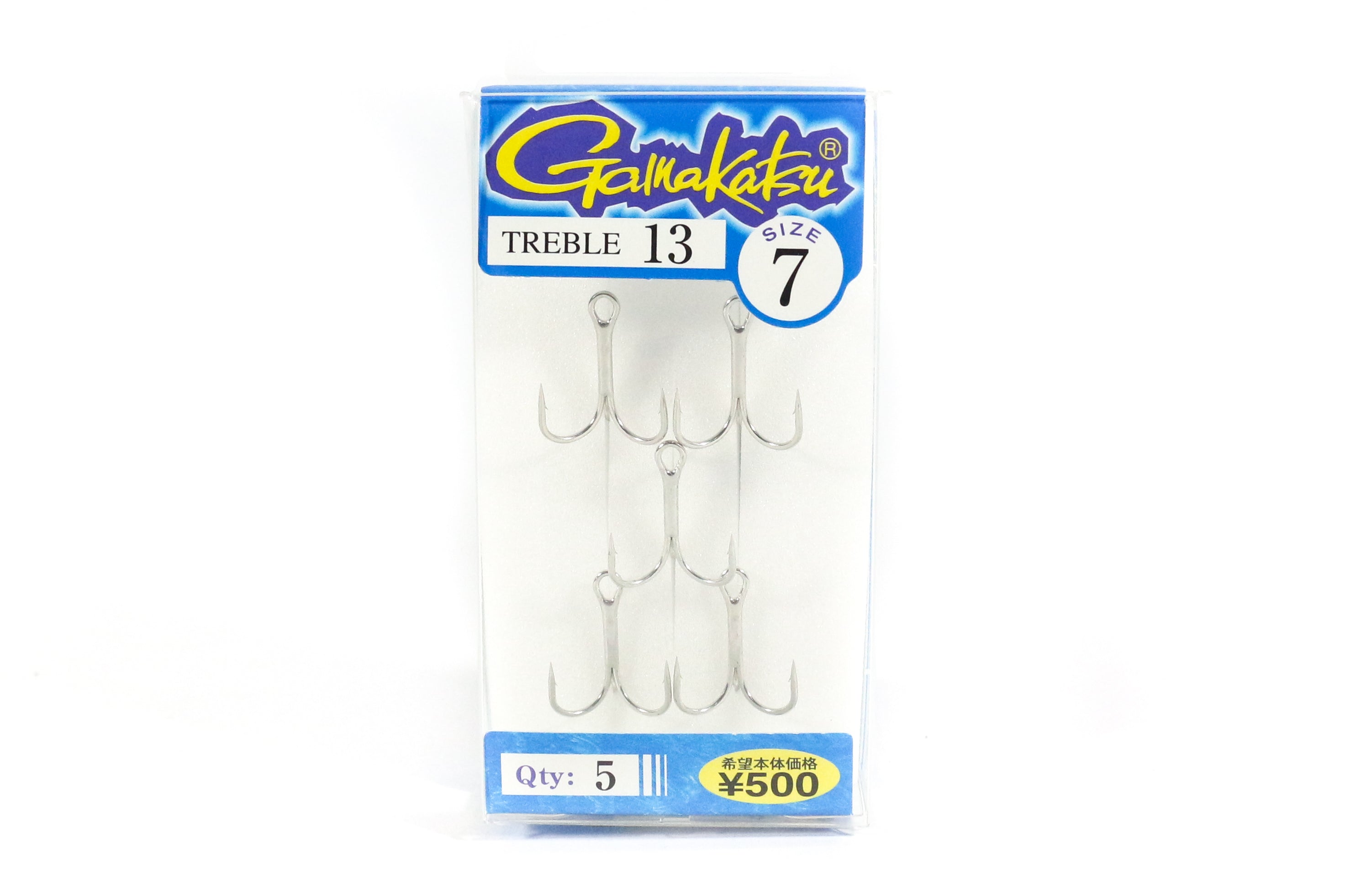 Gamakatsu Treble Hook Treble 13 Size 7 (0500)