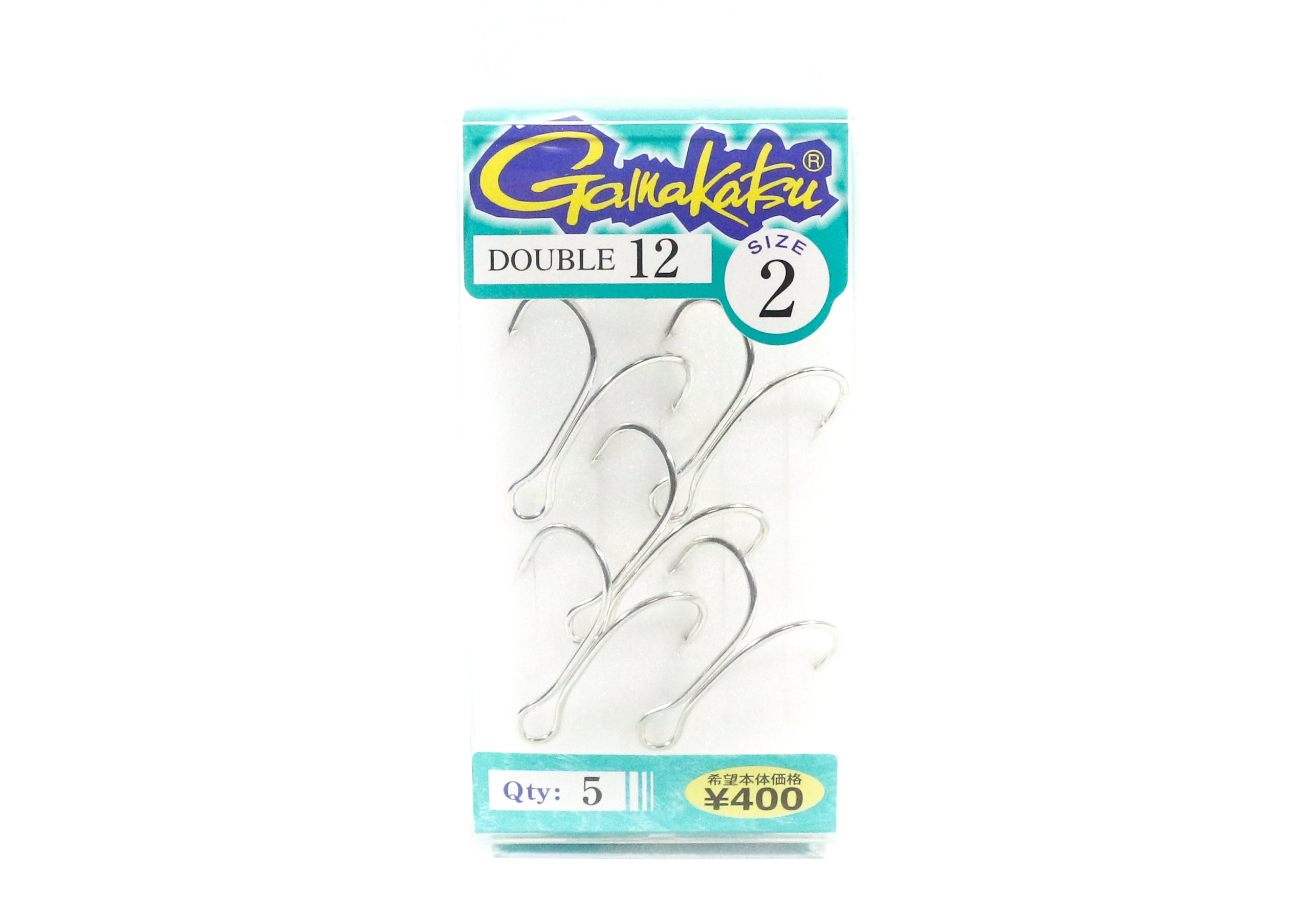Gamakatsu 66242 Double 12 Stinger Hook Size 2 (1149)