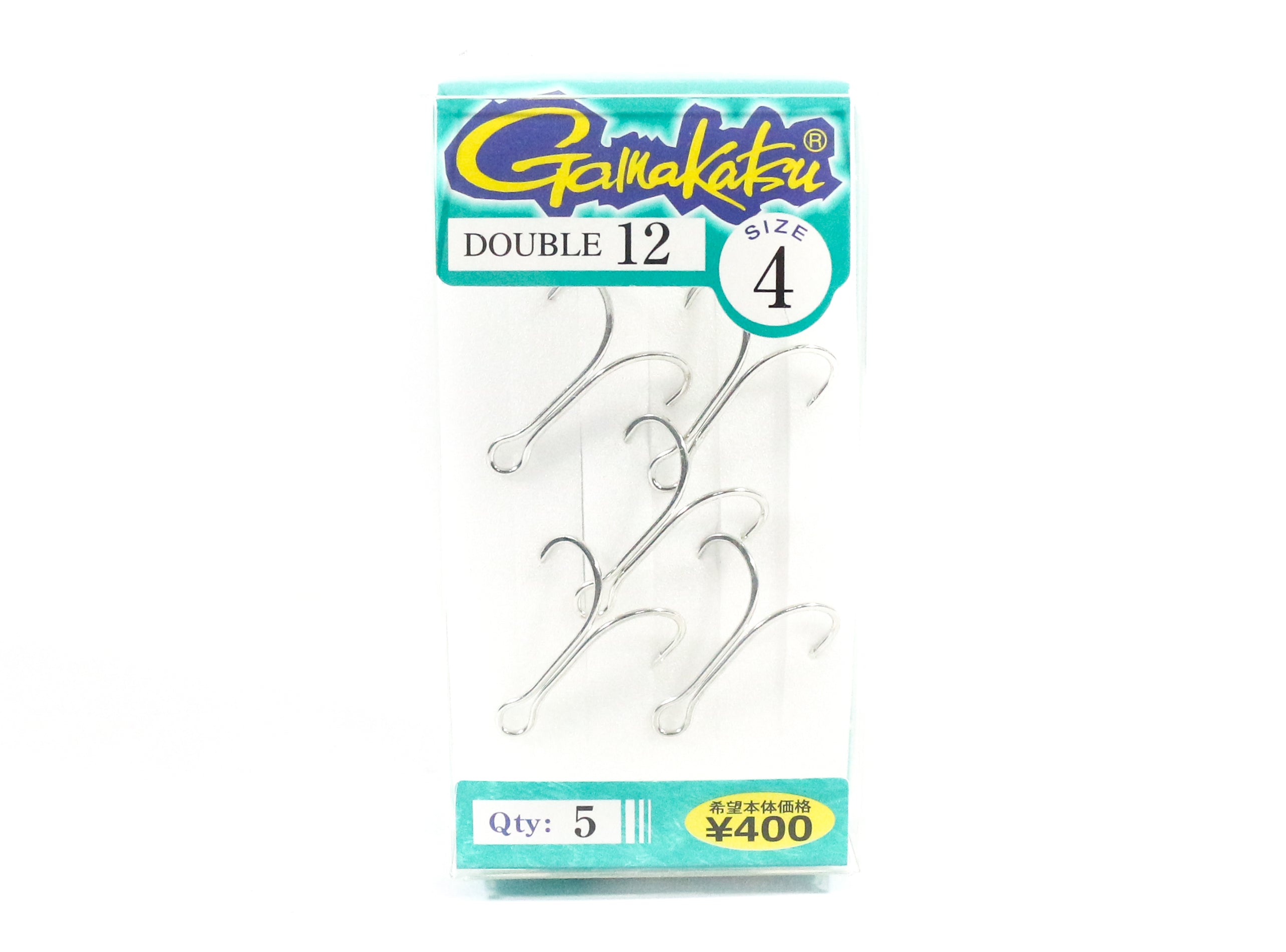 Gamakatsu 66242 Double 12 Stinger Hook Size 4 ,5 Per pack (1156)