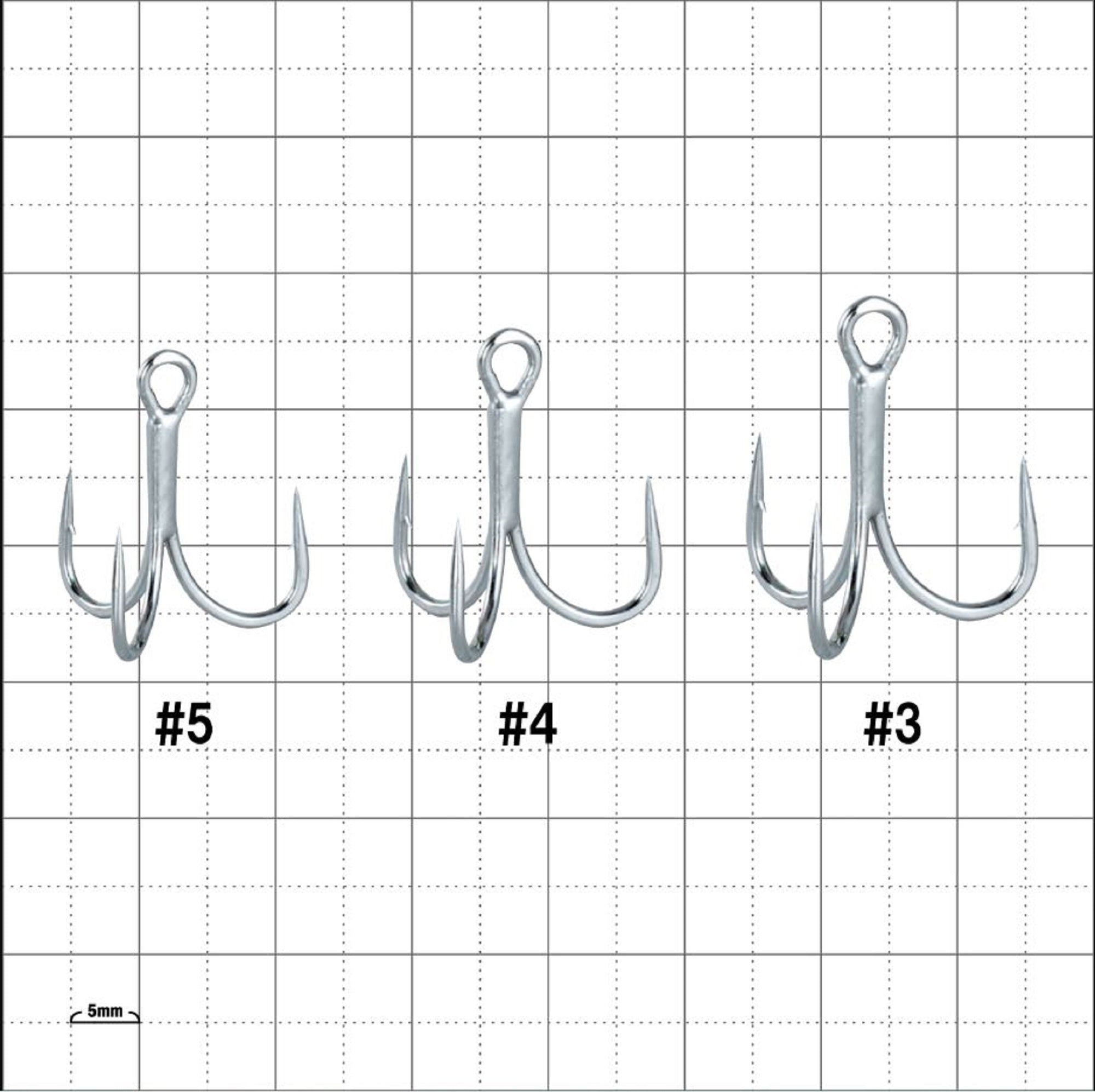 Gamakatsu 67631 Treble Hook SP MH Hyper Shield Size 6 (0447)