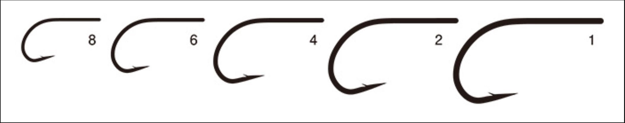 Gamakatsu 67702 SC15 Wide Gap Tin Plated Hook Size 6, 15 Per pack (1307)