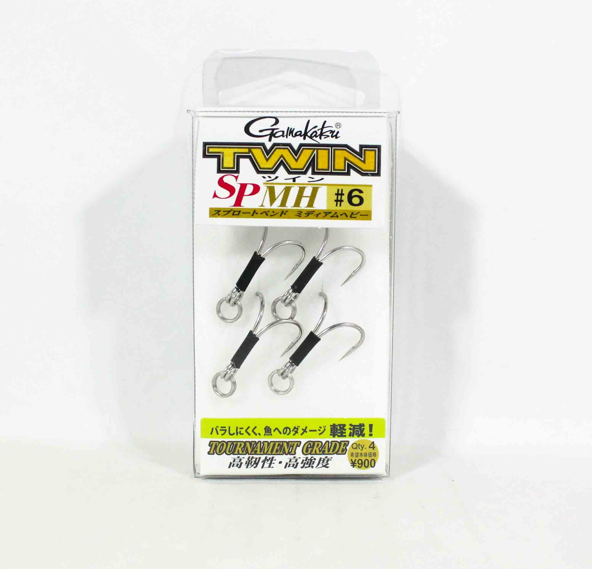 Gamakatsu 68641 Double Hook SP MH Plugging Size 6 (5302)