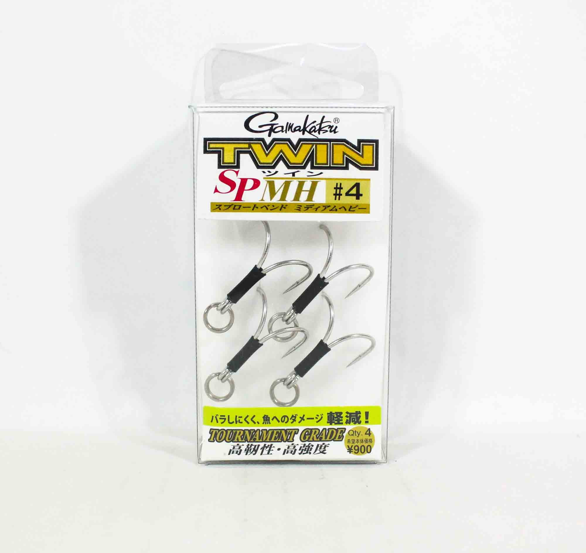 Gamakatsu 68641 Double Hook SP MH Plugging Size 4 (5319)