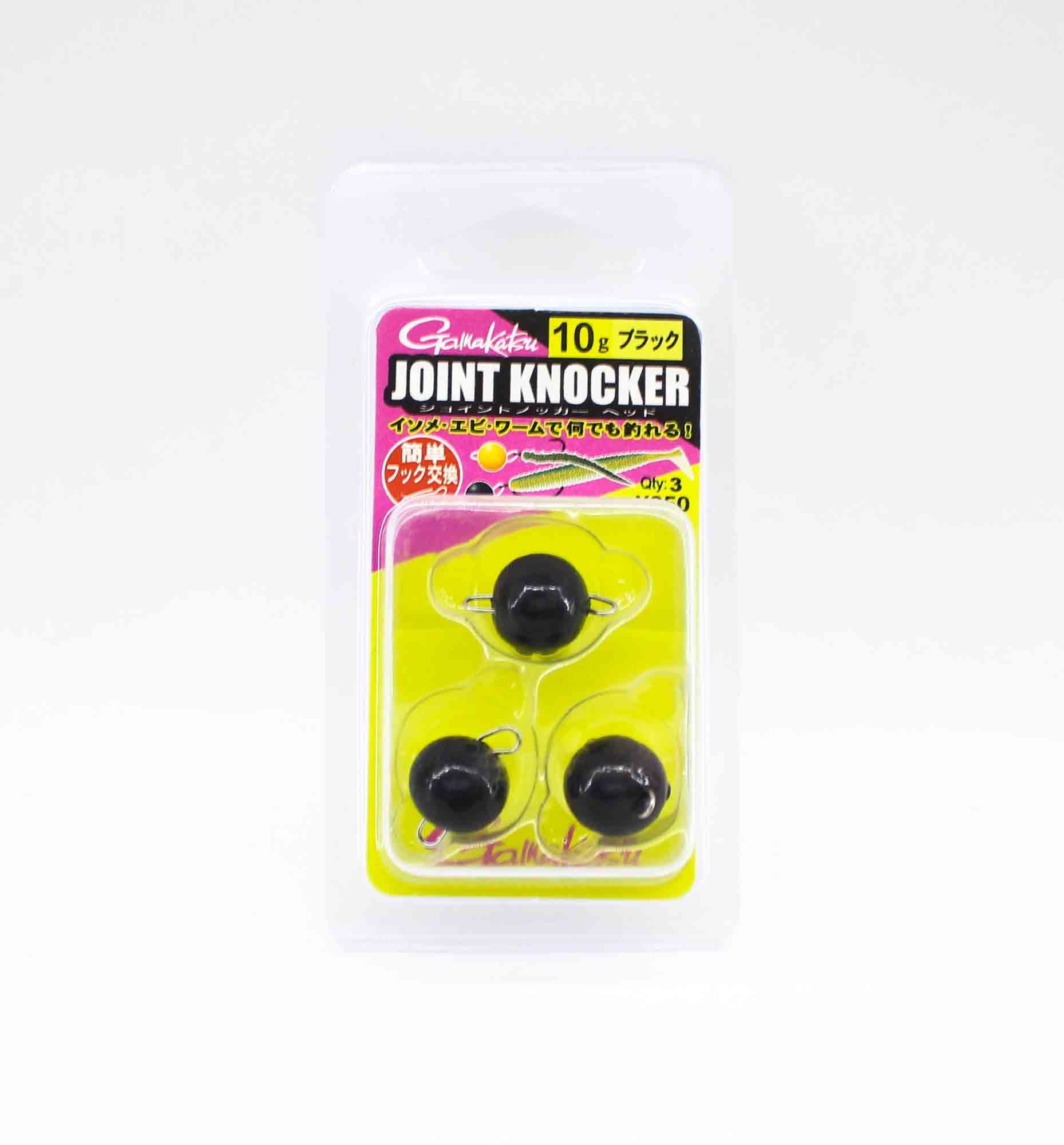 Gamakatsu 19255 Joint Knocker Jig Head 10 grams , 3 per pack (2560)